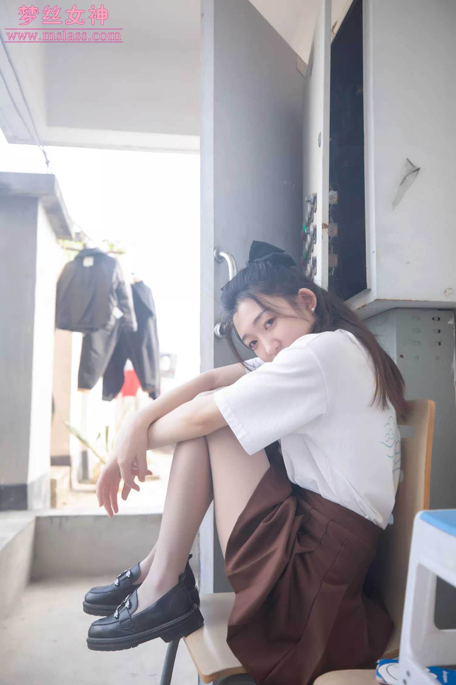 图片[51]-[MSLASS梦丝女神]2022.04.11 丝袜JK小格调 张小雪[59P] – 速更版-美库