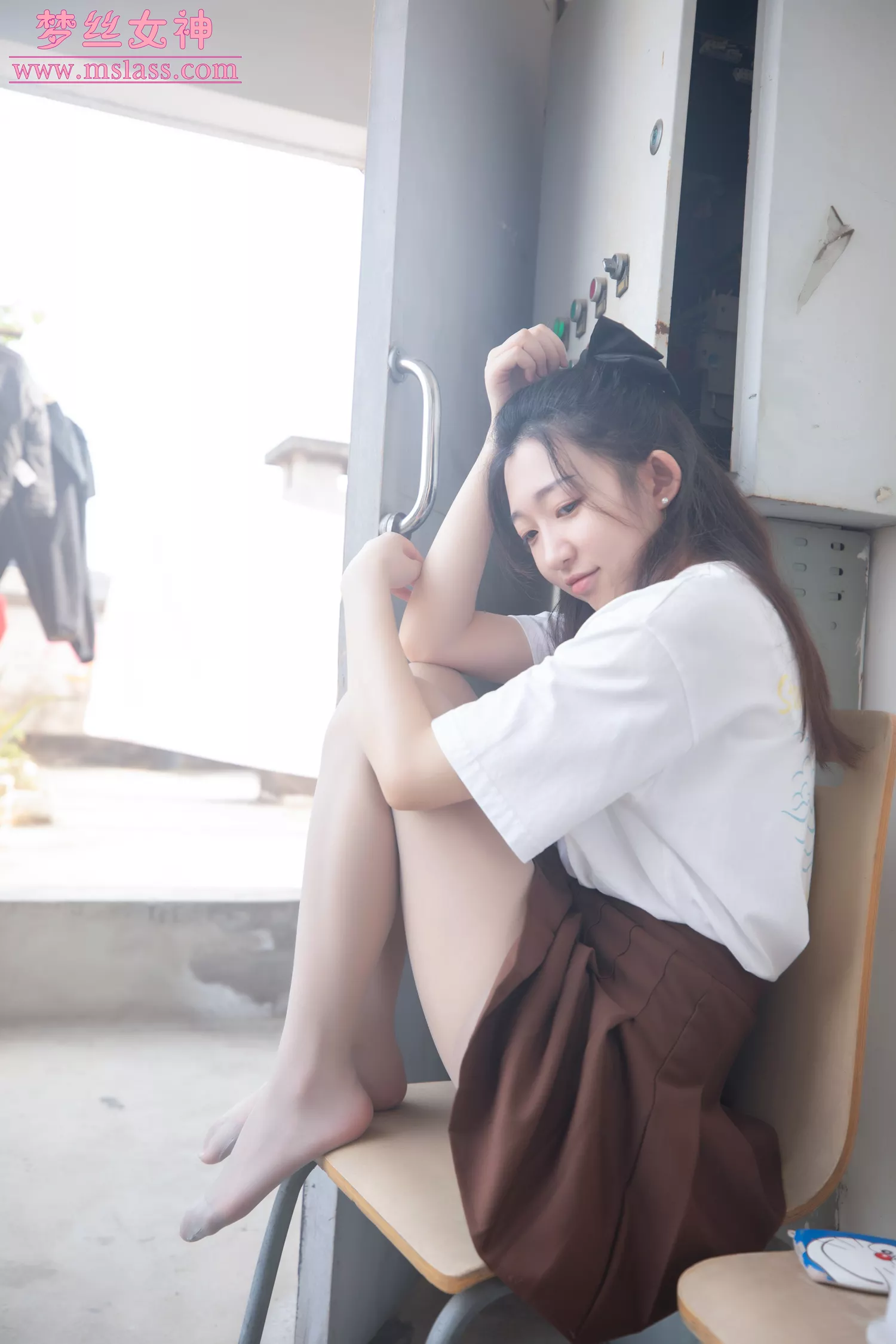 图片[52]-[MSLASS梦丝女神]2022.04.11 丝袜JK小格调 张小雪[59P] – 速更版-美库