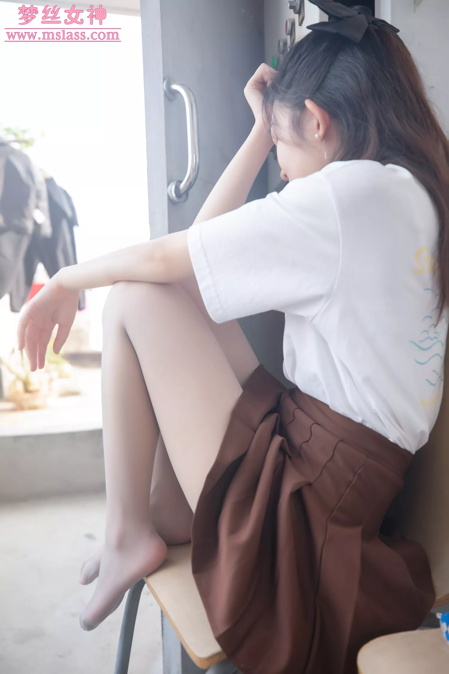 图片[56]-[MSLASS梦丝女神]2022.04.11 丝袜JK小格调 张小雪[59P] – 速更版-美库