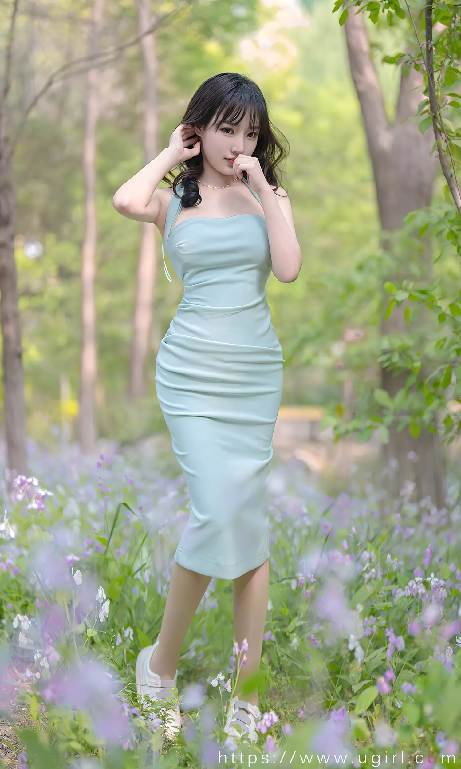 图片[23]-[爱尤物]2022 NO.2392 花事了 西门小玉[35P] – 速更版-美库