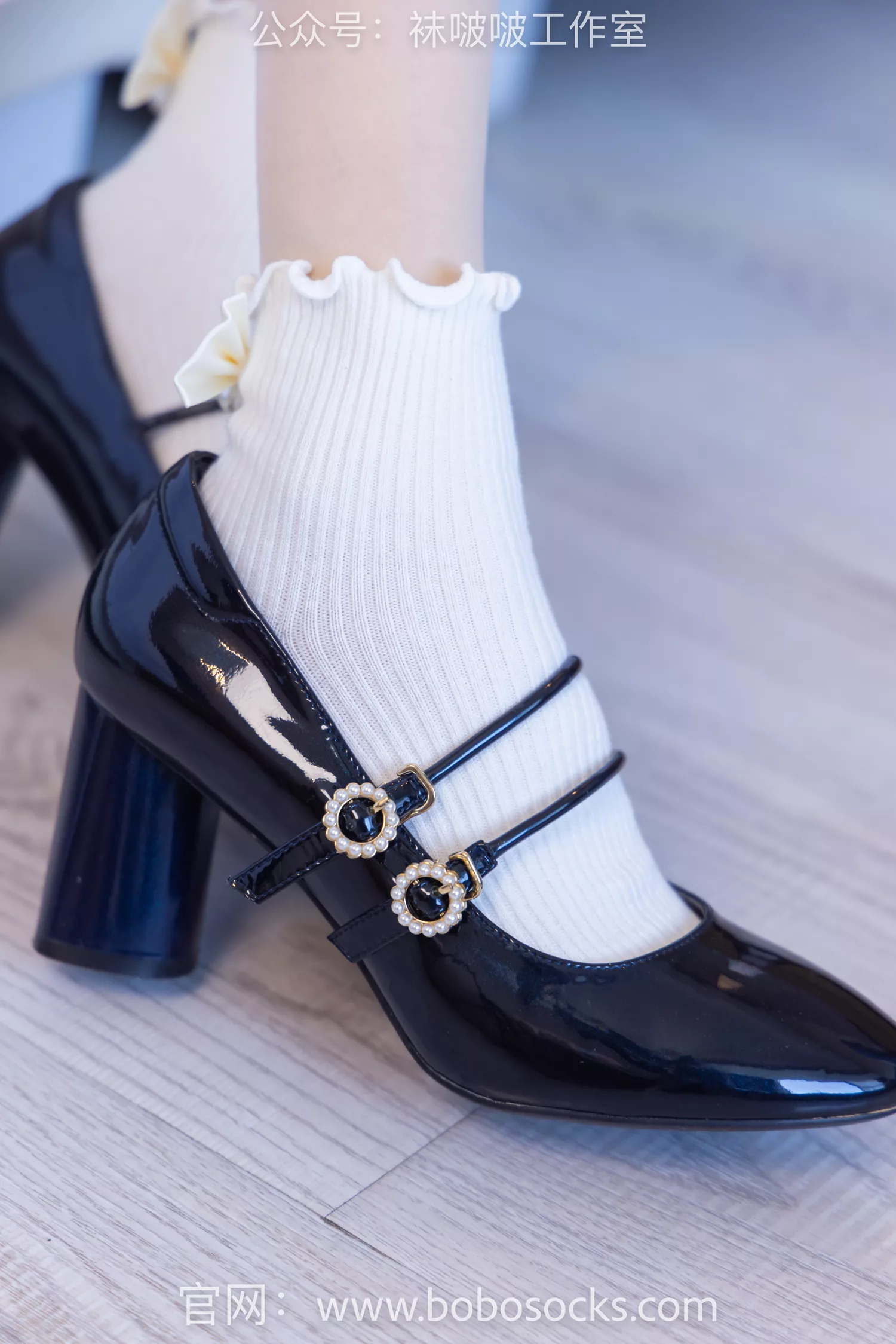 图片[22]-[BoBoSocks袜啵啵]NO.121 稚予-高跟鞋、白棉袜、肉丝[140P] – 速更版-美库