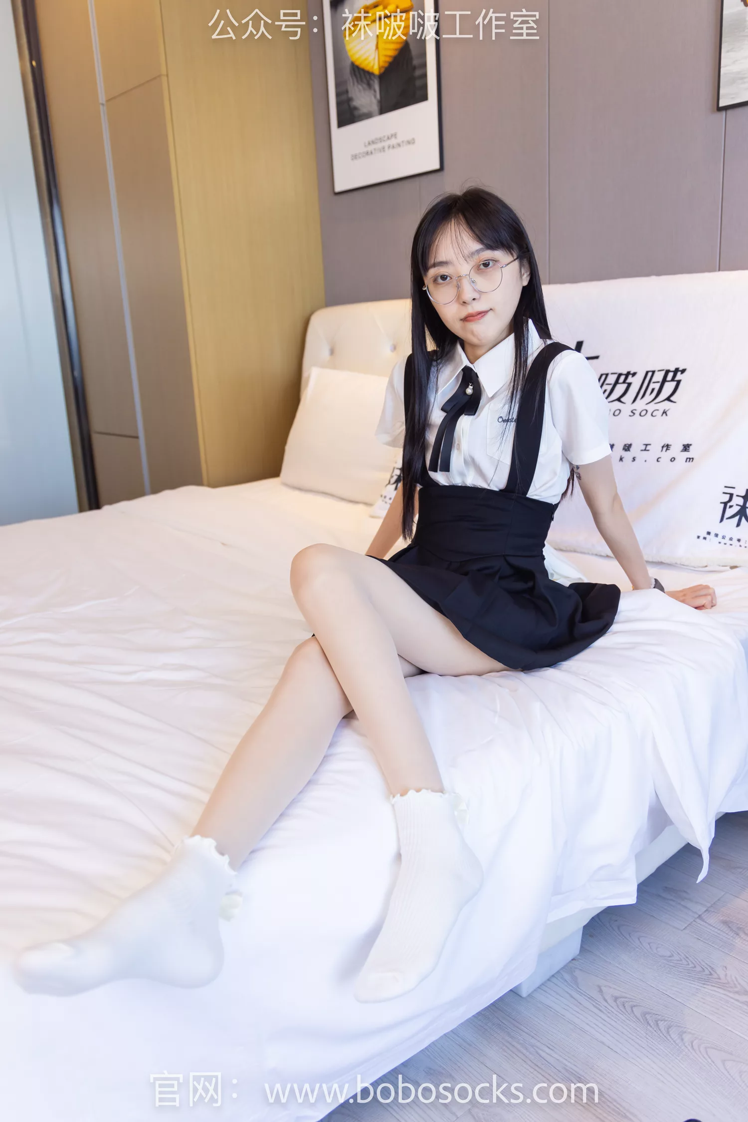 图片[49]-[BoBoSocks袜啵啵]NO.121 稚予-高跟鞋、白棉袜、肉丝[140P] – 速更版-美库