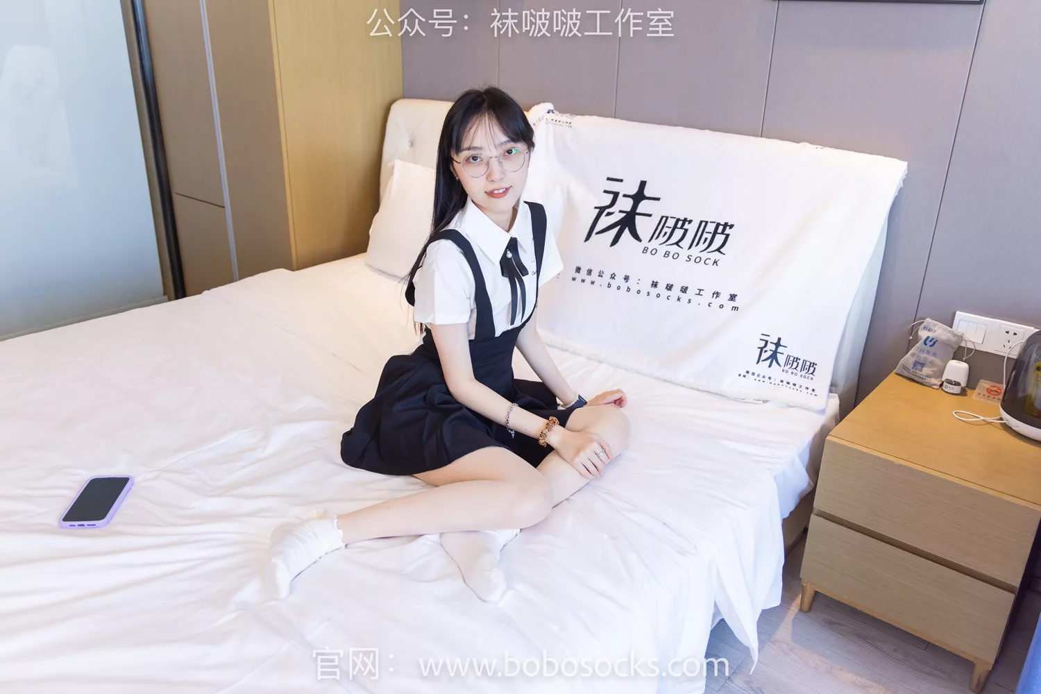 图片[54]-[BoBoSocks袜啵啵]NO.121 稚予-高跟鞋、白棉袜、肉丝[140P] – 速更版-美库