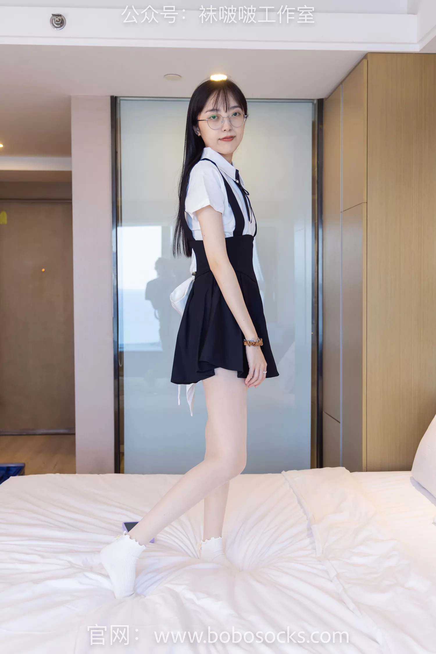 图片[82]-[BoBoSocks袜啵啵]NO.121 稚予-高跟鞋、白棉袜、肉丝[140P] – 速更版-美库