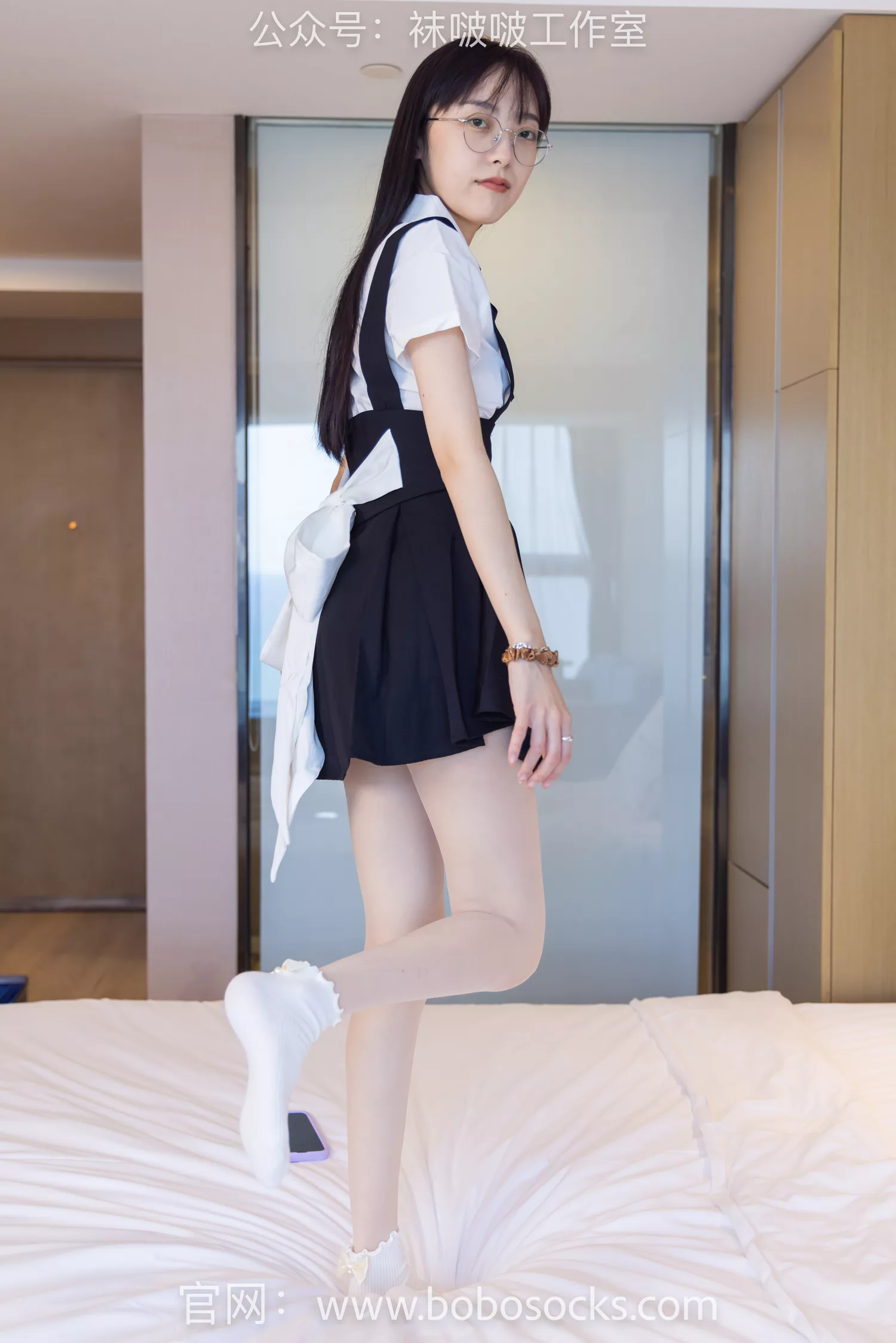 图片[83]-[BoBoSocks袜啵啵]NO.121 稚予-高跟鞋、白棉袜、肉丝[140P] – 速更版-美库