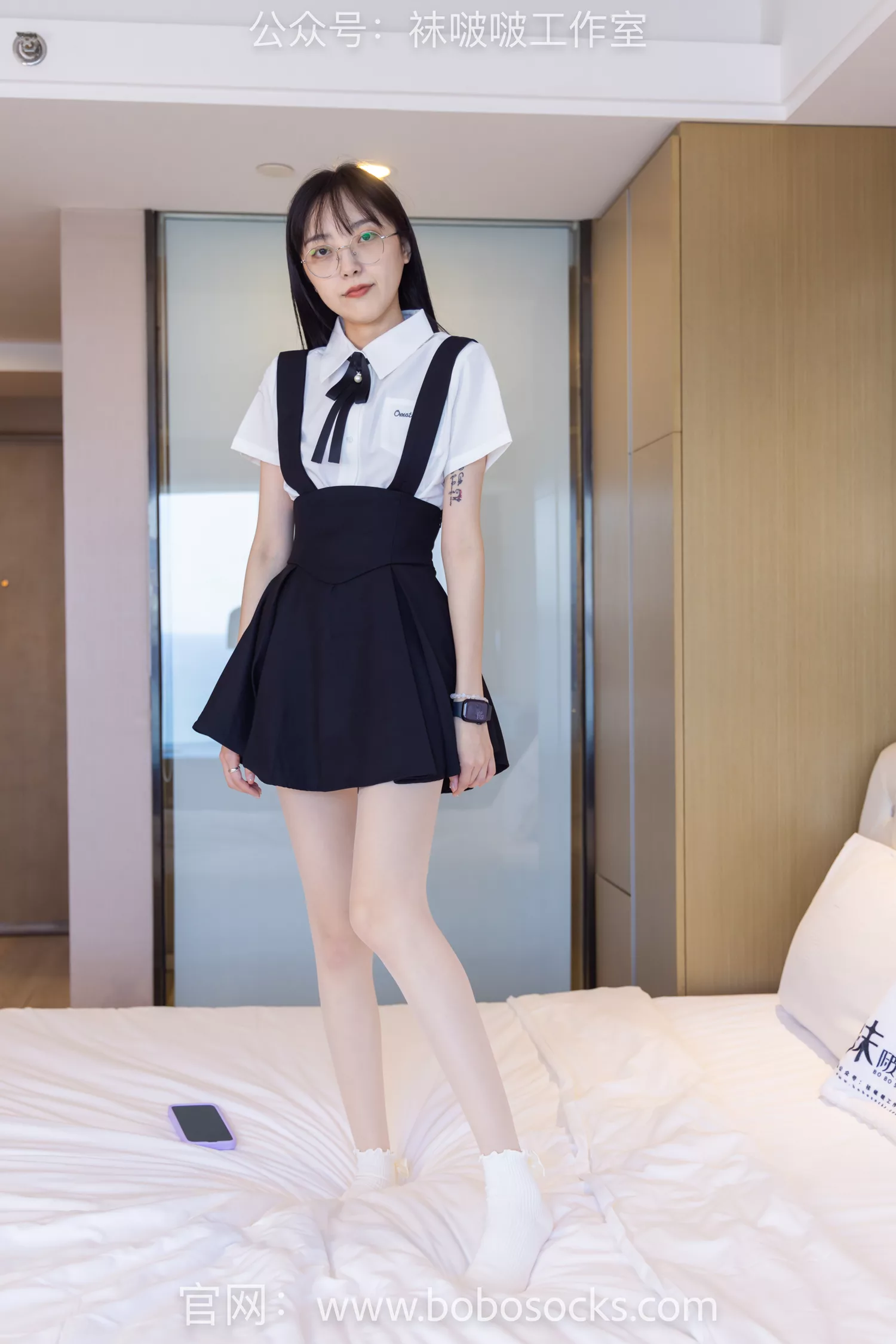 图片[84]-[BoBoSocks袜啵啵]NO.121 稚予-高跟鞋、白棉袜、肉丝[140P] – 速更版-美库