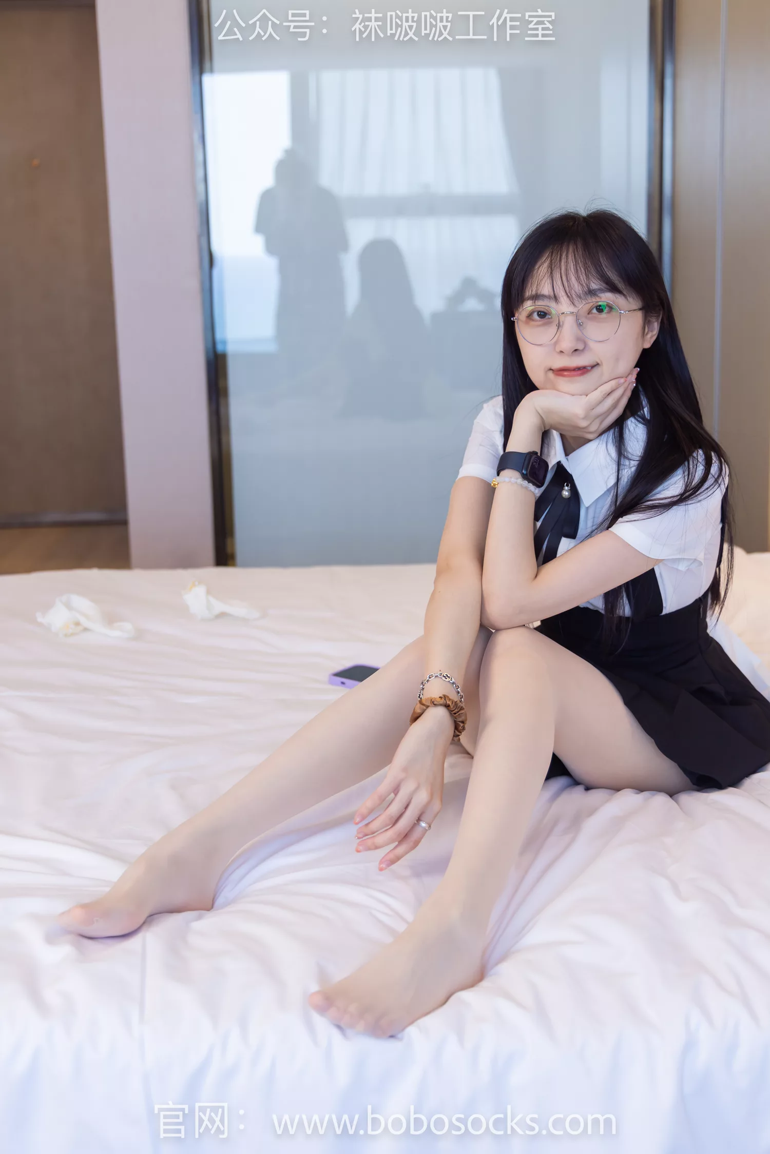 图片[96]-[BoBoSocks袜啵啵]NO.121 稚予-高跟鞋、白棉袜、肉丝[140P] – 速更版-美库