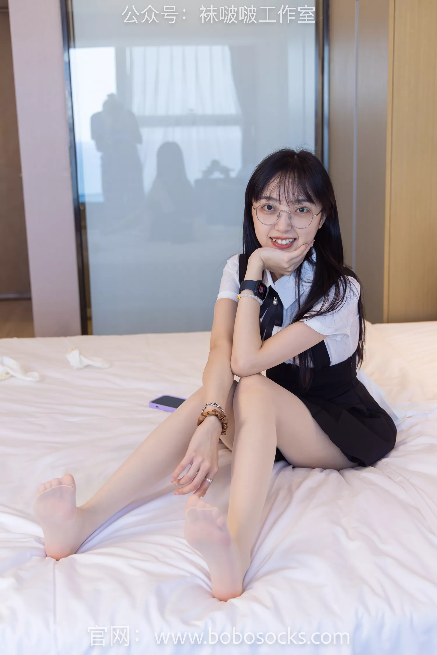 图片[97]-[BoBoSocks袜啵啵]NO.121 稚予-高跟鞋、白棉袜、肉丝[140P] – 速更版-美库