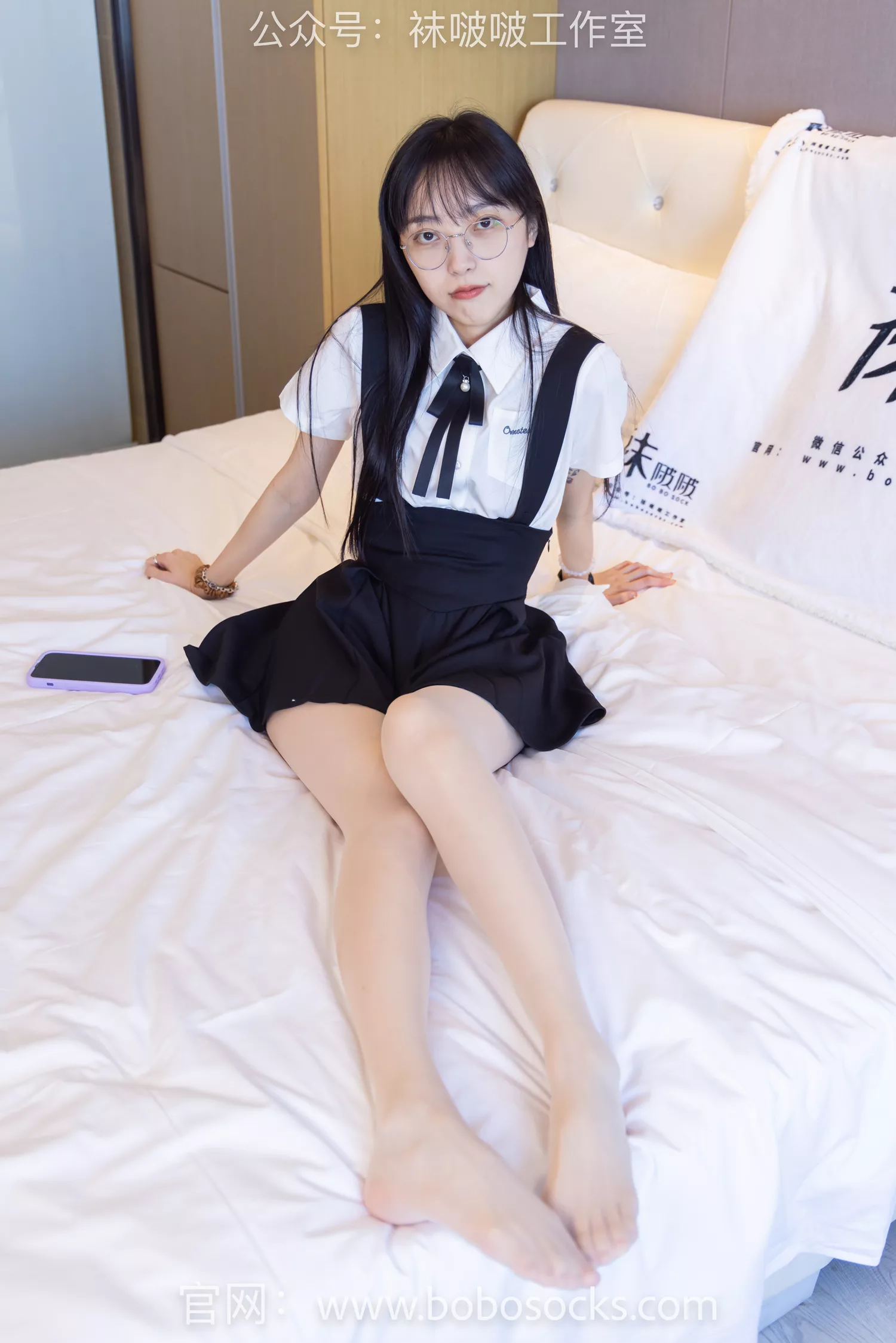 图片[101]-[BoBoSocks袜啵啵]NO.121 稚予-高跟鞋、白棉袜、肉丝[140P] – 速更版-美库