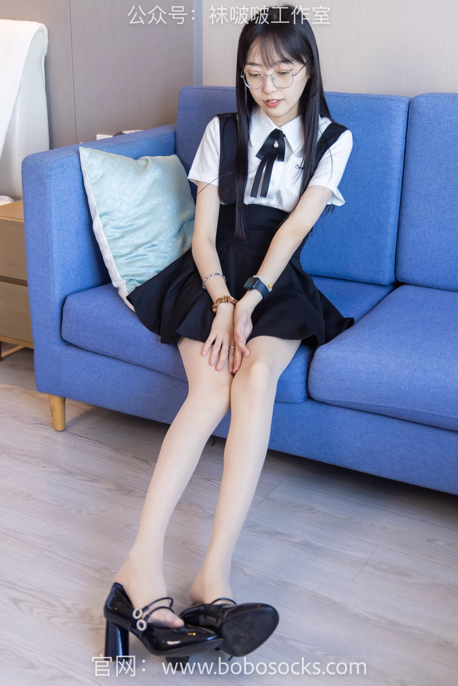 图片[117]-[BoBoSocks袜啵啵]NO.121 稚予-高跟鞋、白棉袜、肉丝[140P] – 速更版-美库