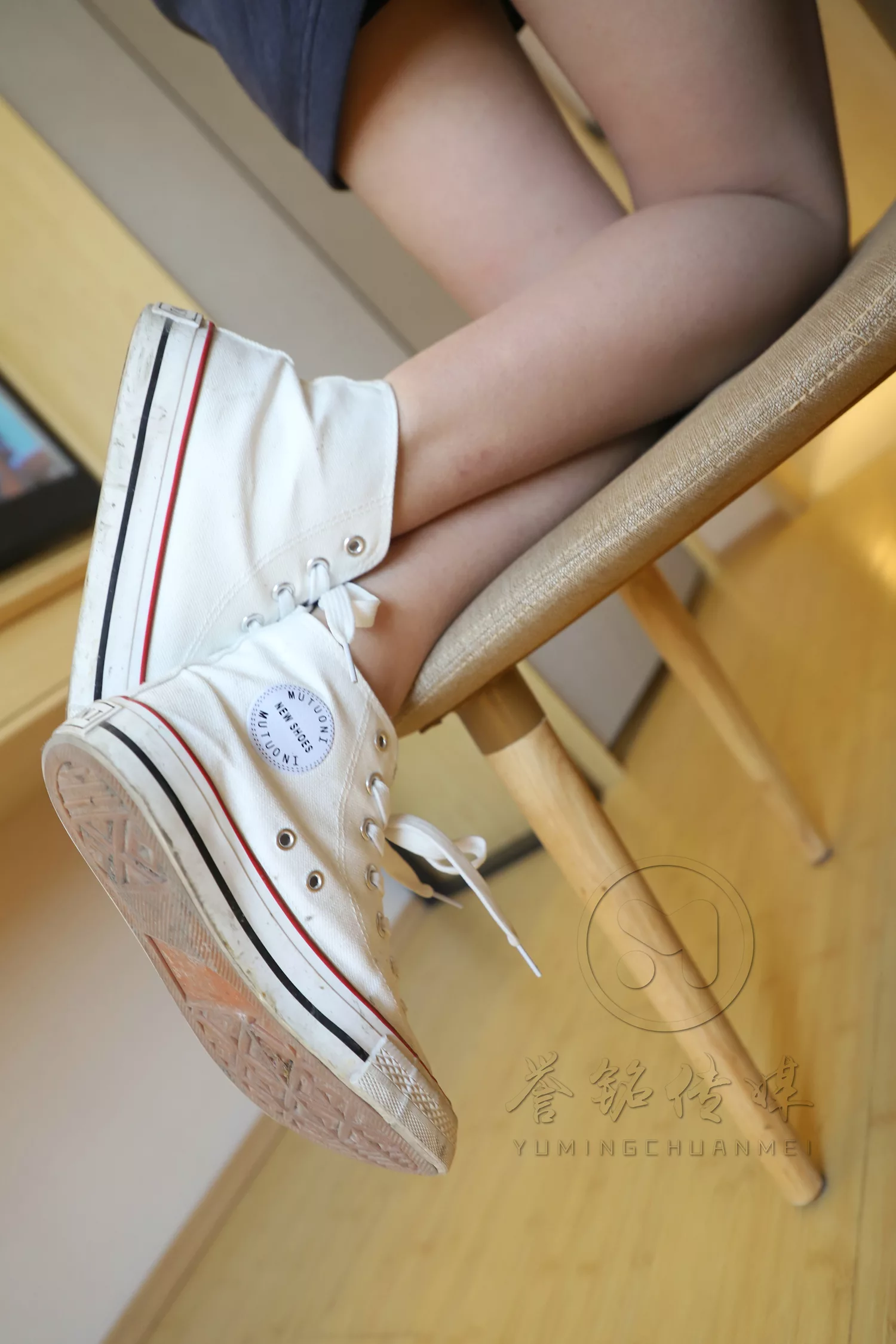 图片[20]-[誉铭传媒]袜足摄影 2019年 NO.017 爱心白棉袜[145P] – 速更版-美库