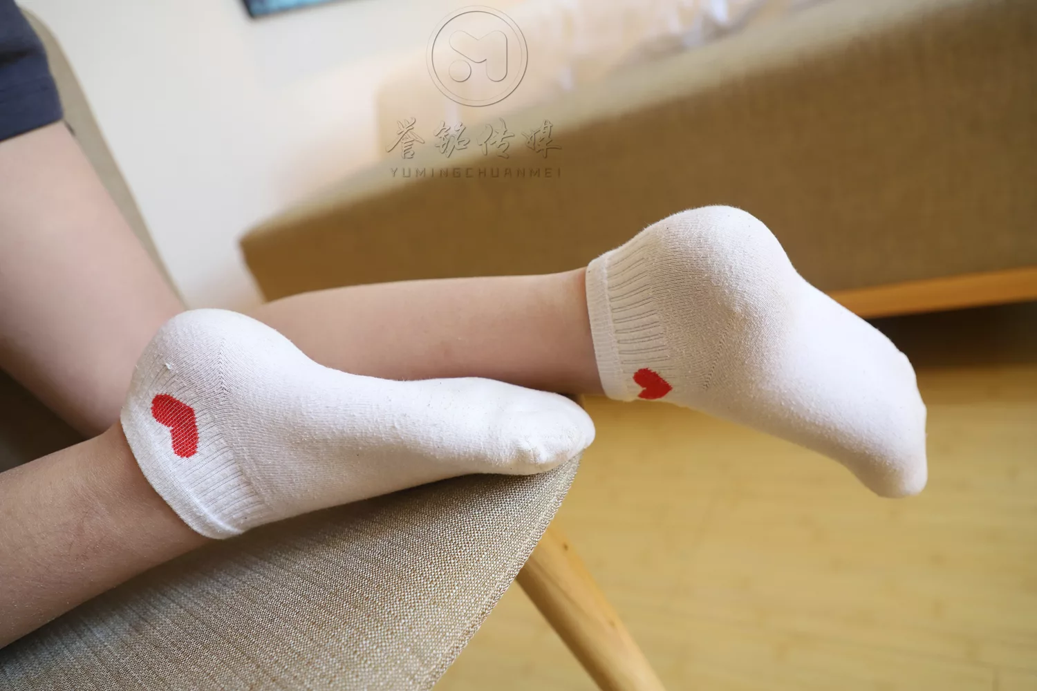 图片[67]-[誉铭传媒]袜足摄影 2019年 NO.017 爱心白棉袜[145P] – 速更版-美库