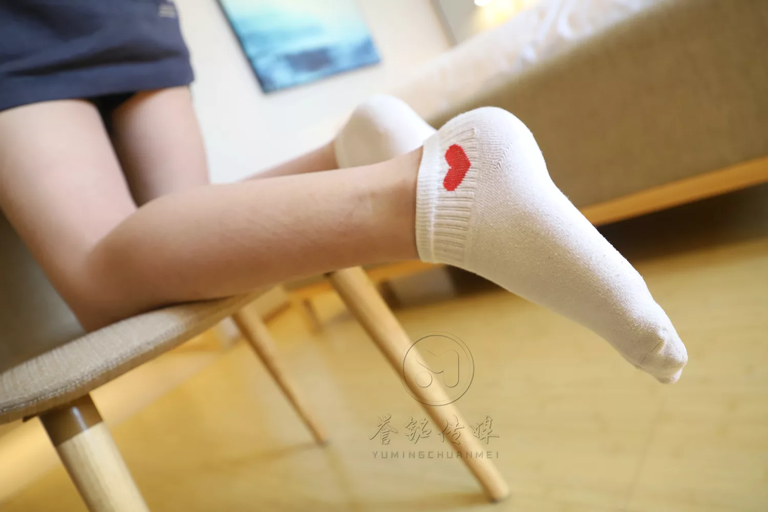 图片[69]-[誉铭传媒]袜足摄影 2019年 NO.017 爱心白棉袜[145P] – 速更版-美库