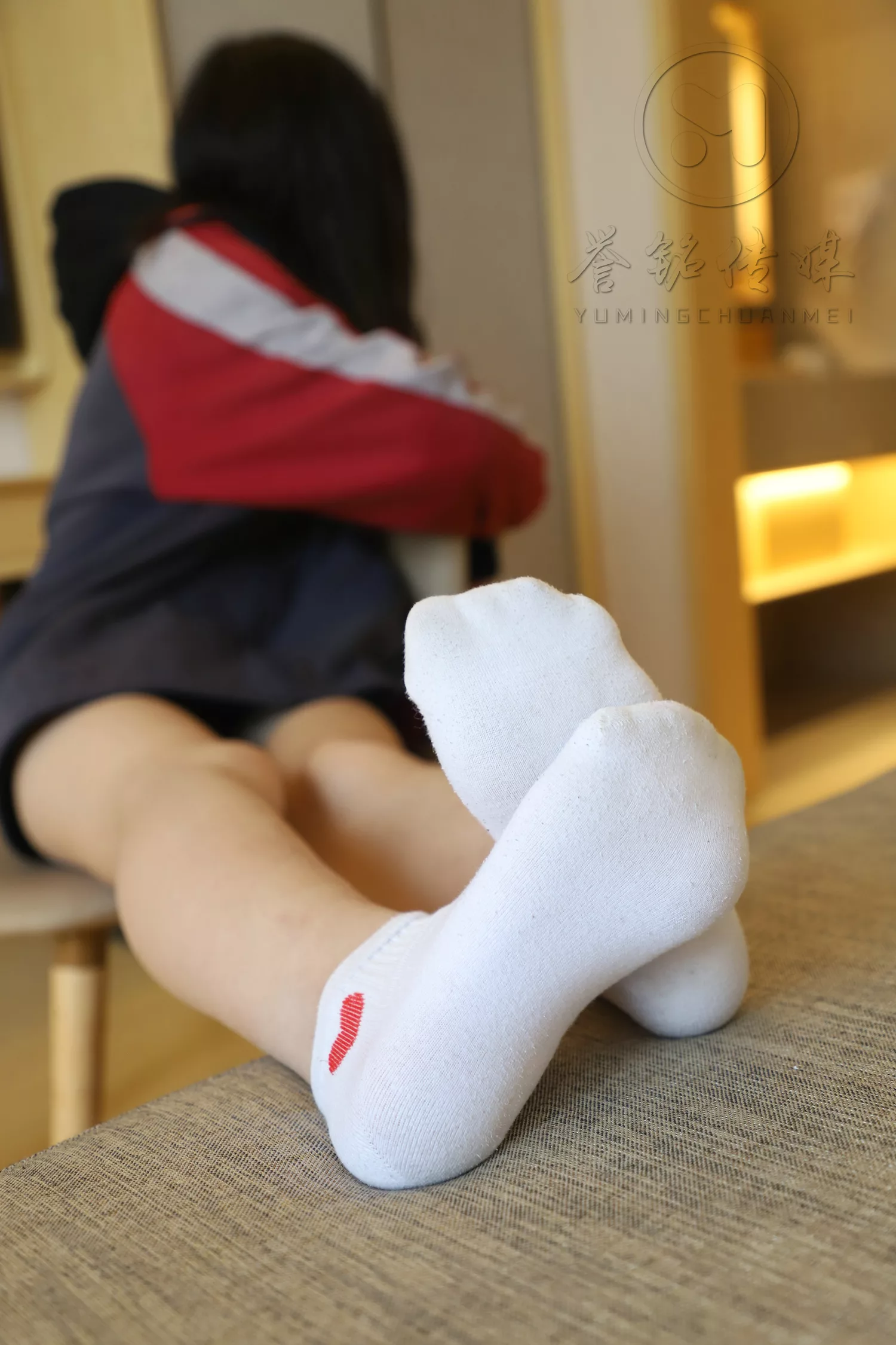 图片[88]-[誉铭传媒]袜足摄影 2019年 NO.017 爱心白棉袜[145P] – 速更版-美库