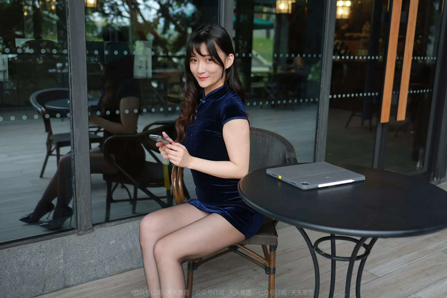 图片[30]-[IESS异思趣向] 2022.05.04 丝享家1078：秋秋《高叉旗袍嘿丝》[87P] – 速更版-美库