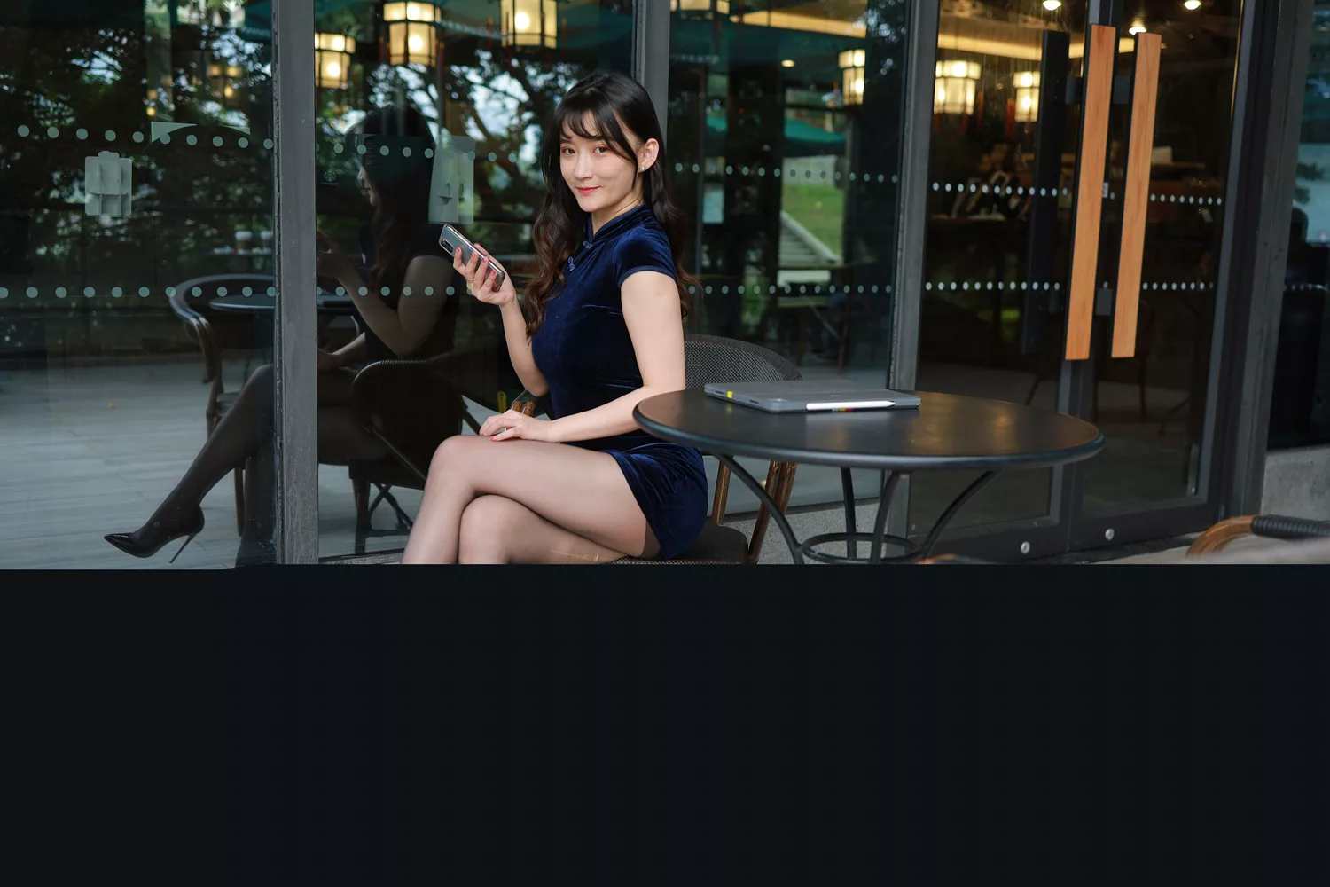 图片[41]-[IESS异思趣向] 2022.05.04 丝享家1078：秋秋《高叉旗袍嘿丝》[87P] – 速更版-美库