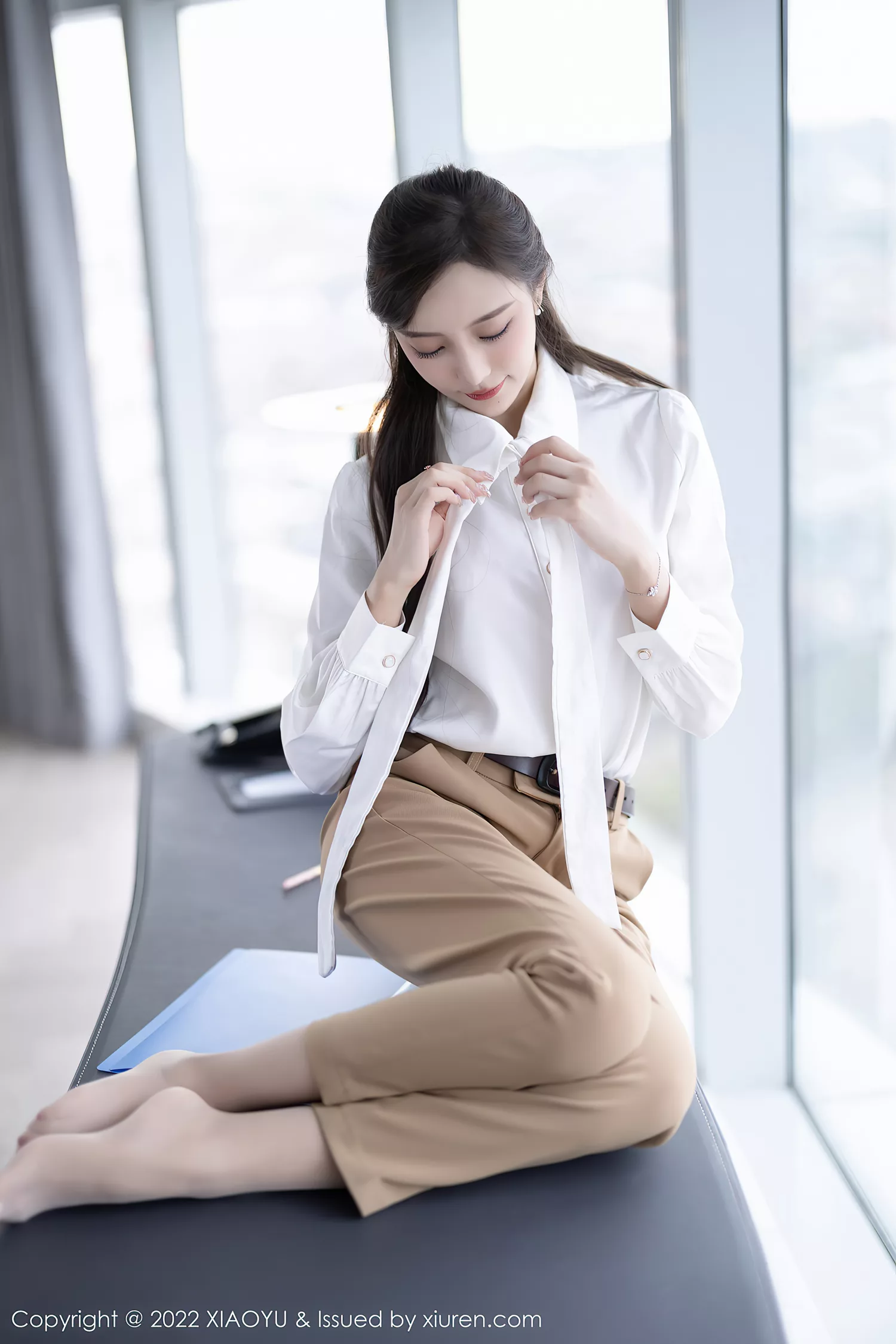 图片[23]-[XIAOYU语画界] 2022.08.29 VOL.852 王馨瑶yanni OL装扮[42P] – 速更版-美库