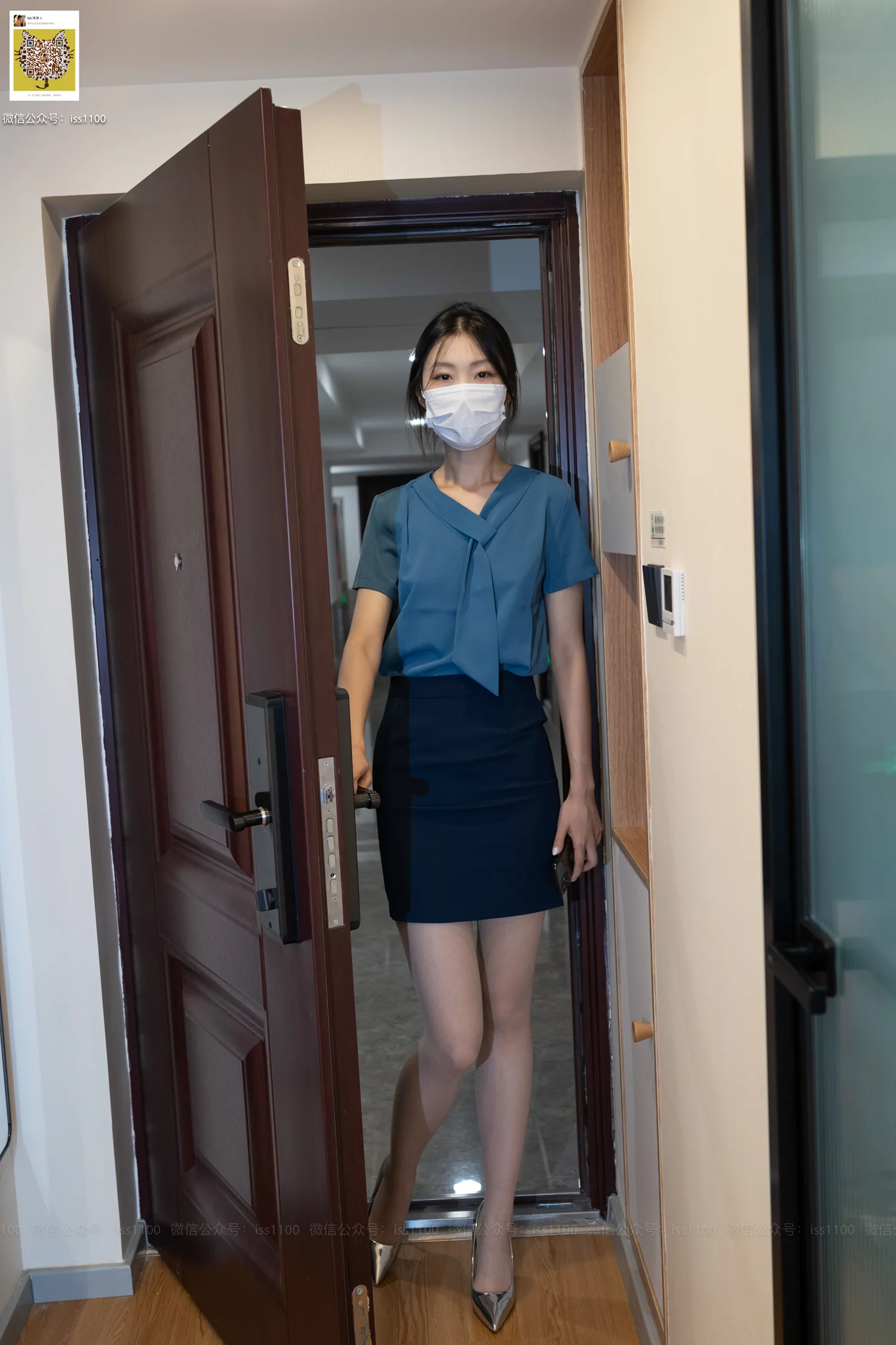 图片[16]-ISS尤好物系列 美晗 蓝正装 [102P] – 速更版-美库