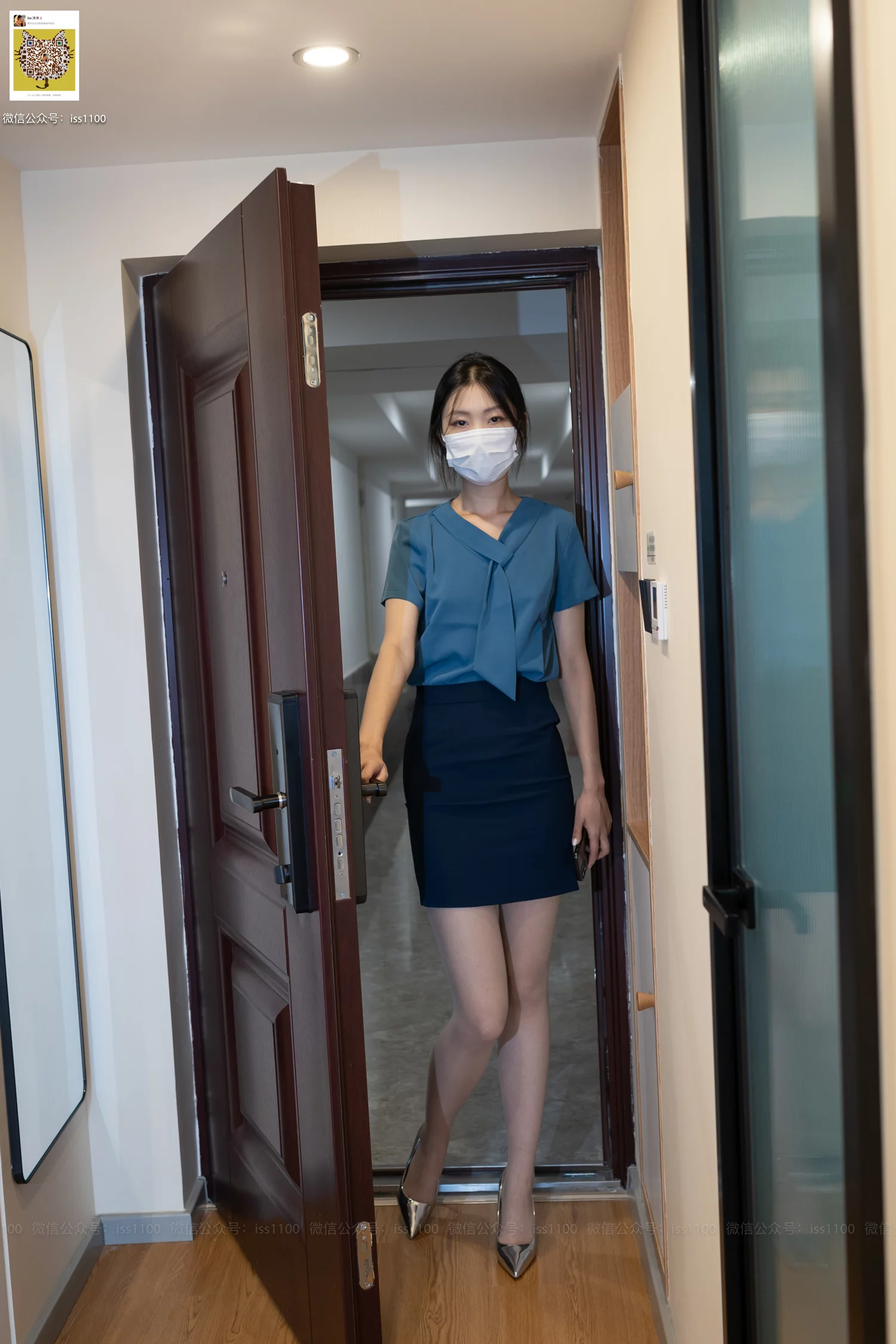 图片[17]-ISS尤好物系列 美晗 蓝正装 [102P] – 速更版-美库