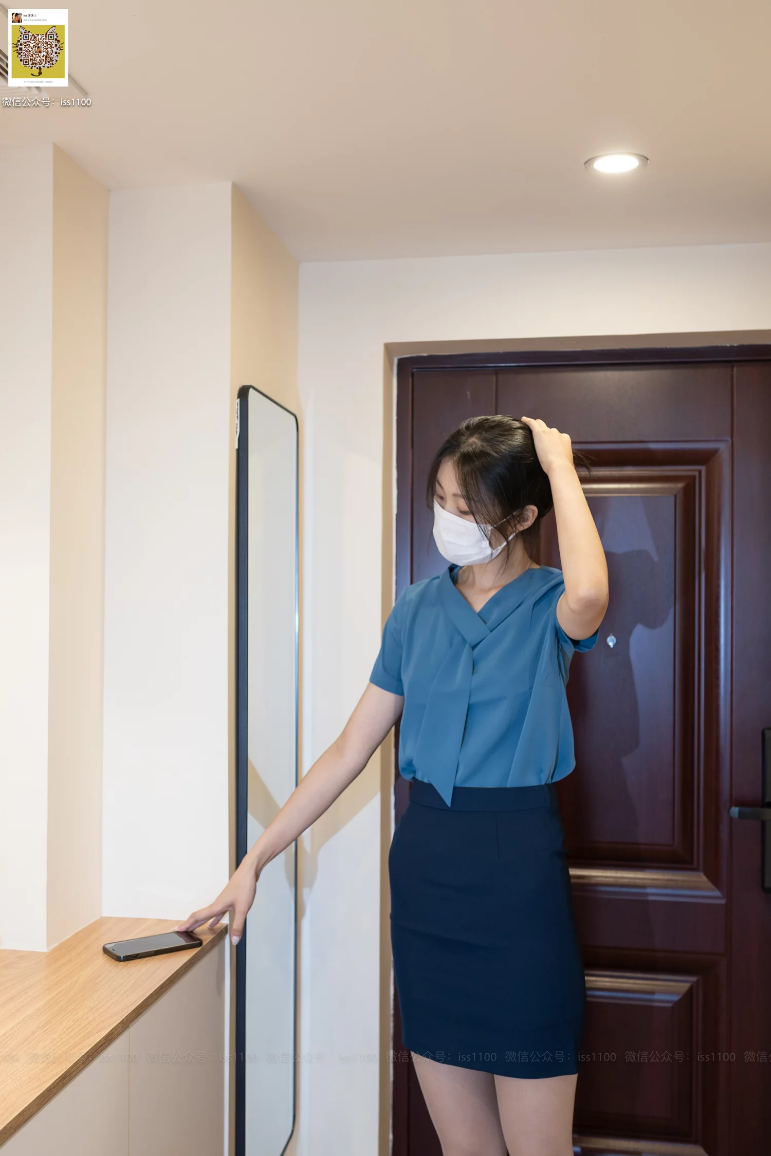 图片[30]-ISS尤好物系列 美晗 蓝正装 [102P] – 速更版-美库