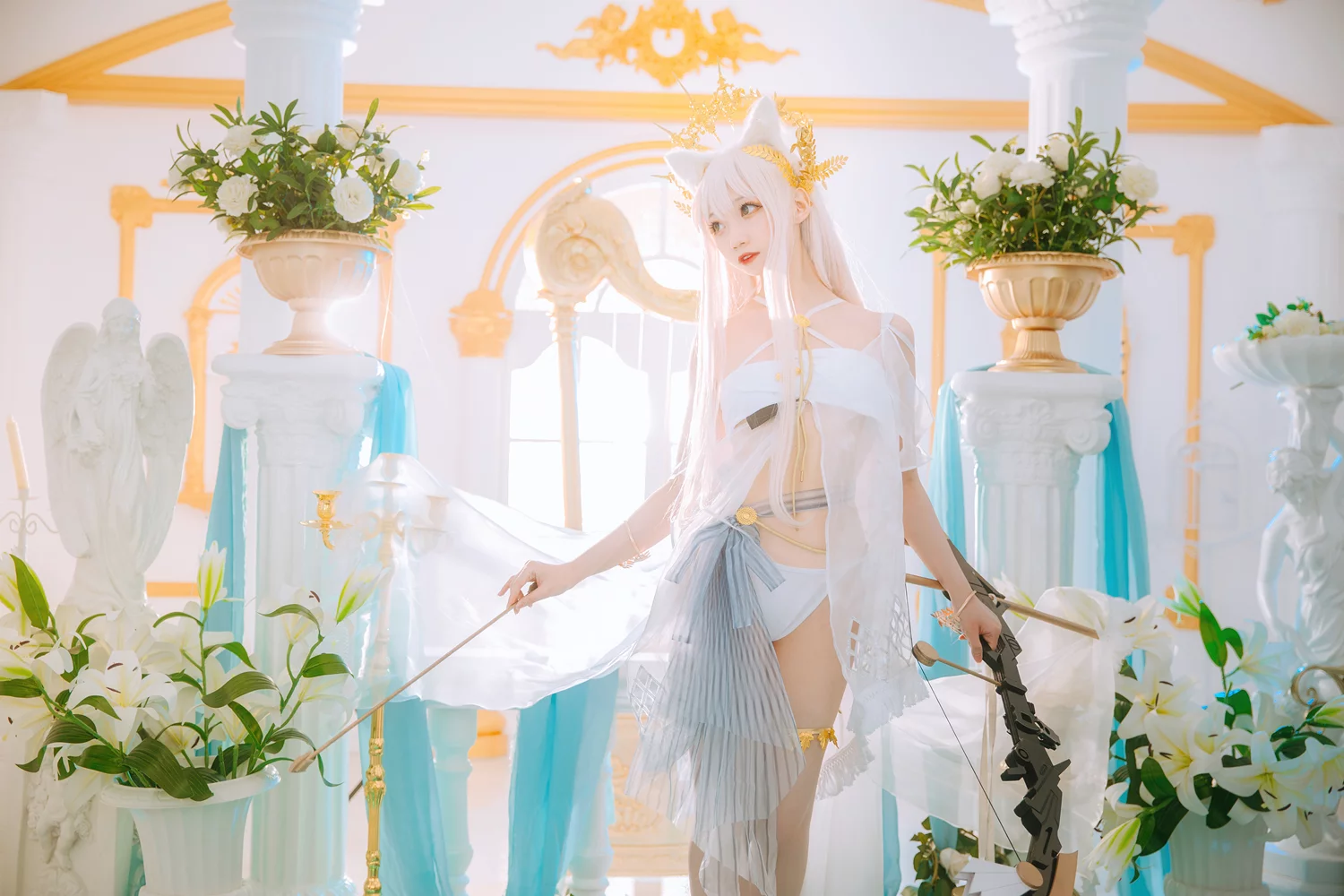 图片[17]-小野寺地瓜  白金泳装 [22P] – 速更版-美库