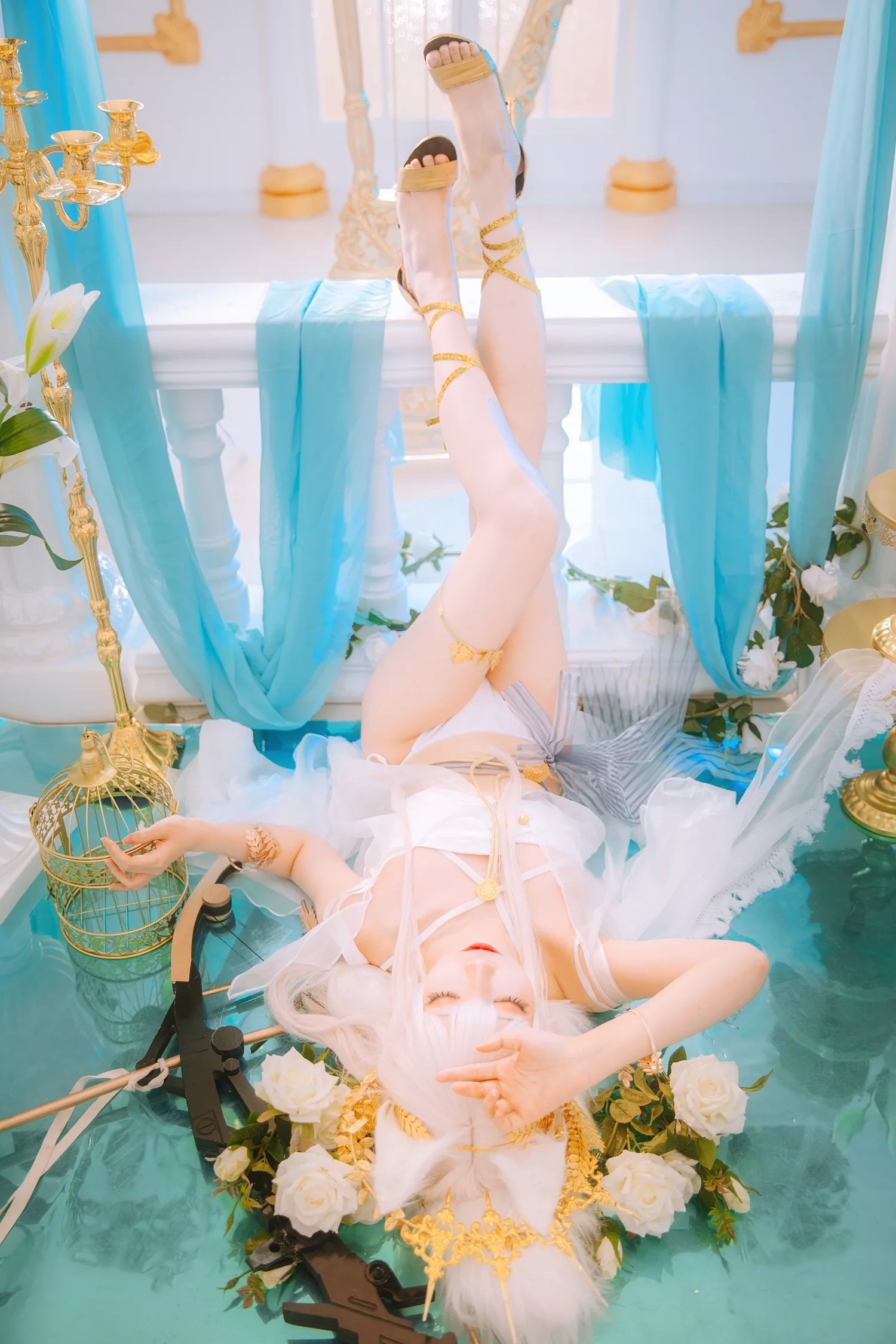 图片[23]-小野寺地瓜  白金泳装 [22P] – 速更版-美库