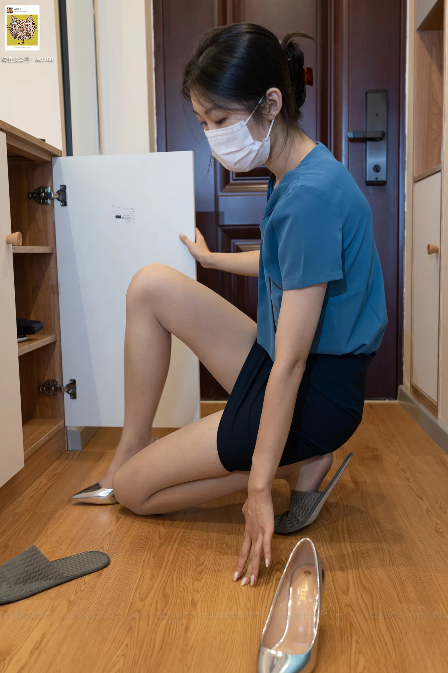 图片[65]-ISS尤好物系列 美晗 蓝正装 [102P] – 速更版-美库