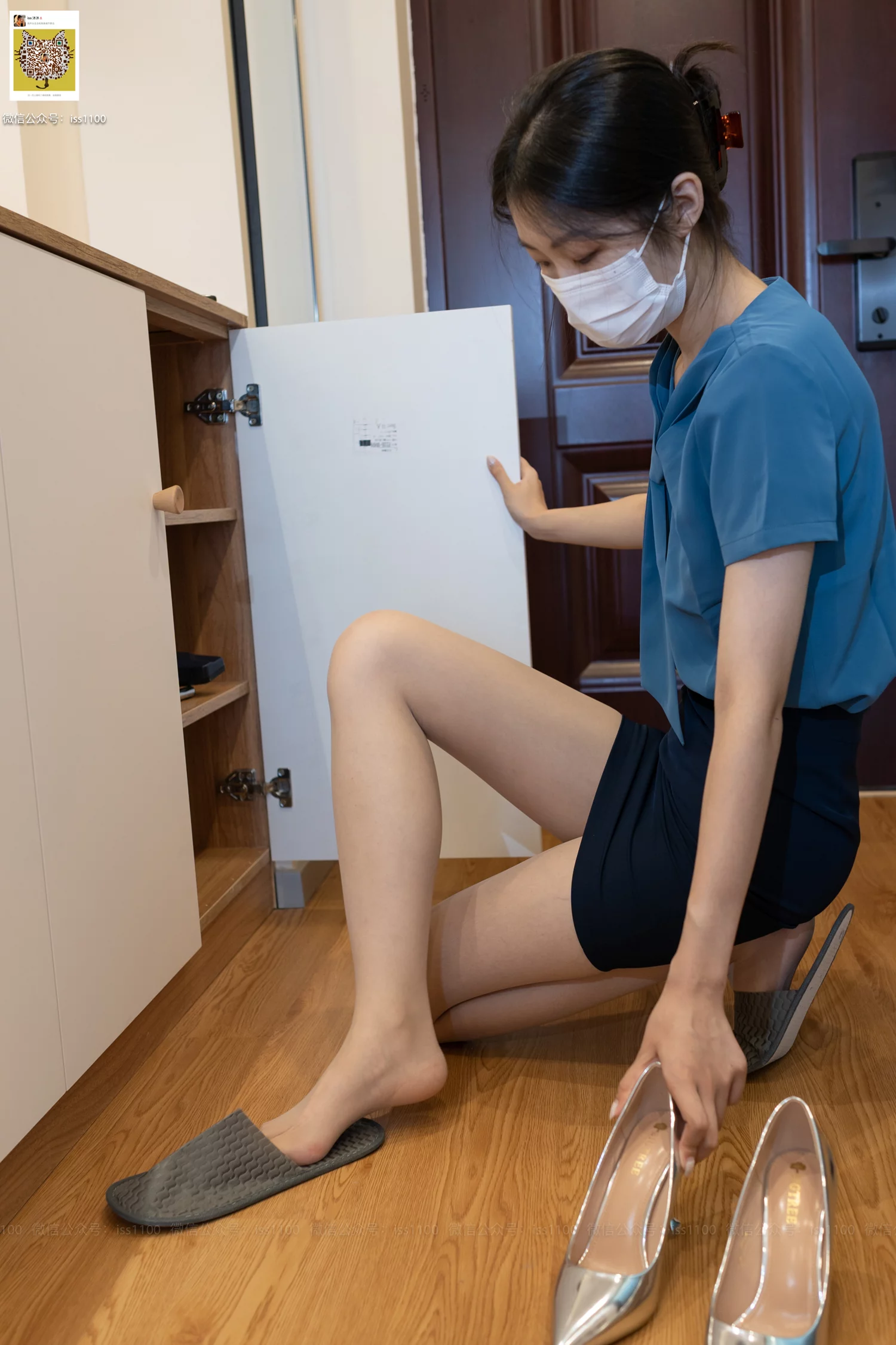 图片[71]-ISS尤好物系列 美晗 蓝正装 [102P] – 速更版-美库