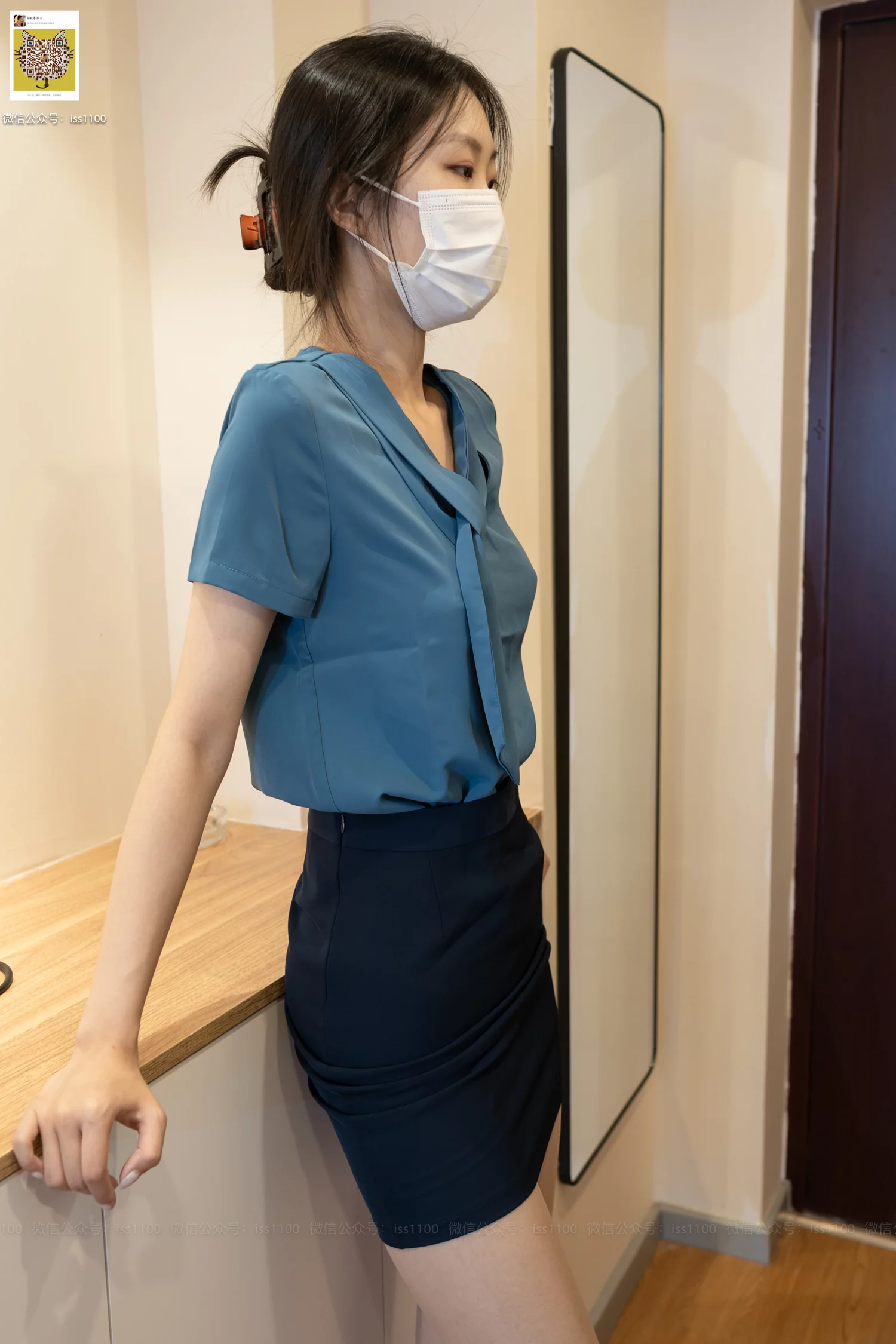 图片[87]-ISS尤好物系列 美晗 蓝正装 [102P] – 速更版-美库