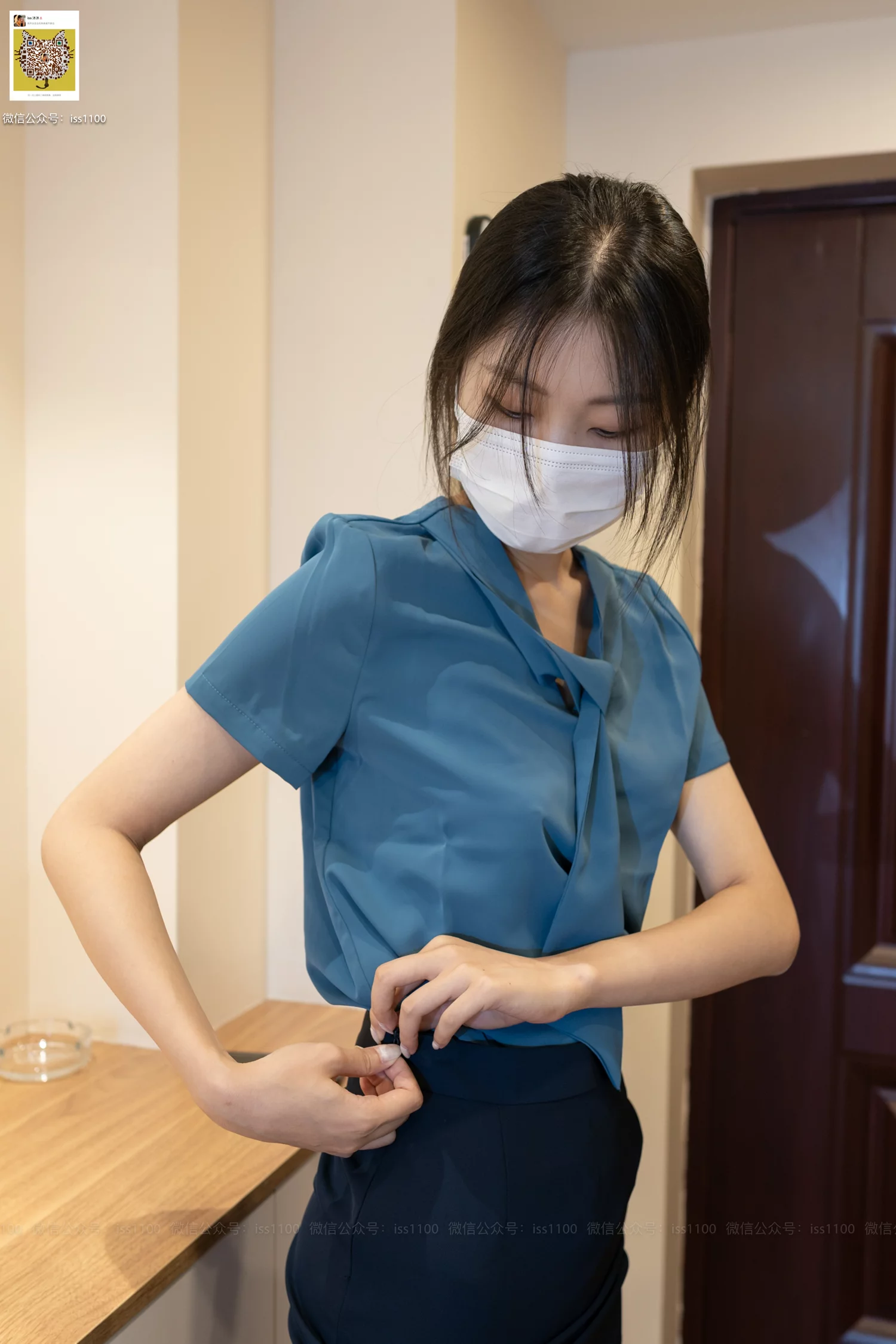 图片[89]-ISS尤好物系列 美晗 蓝正装 [102P] – 速更版-美库