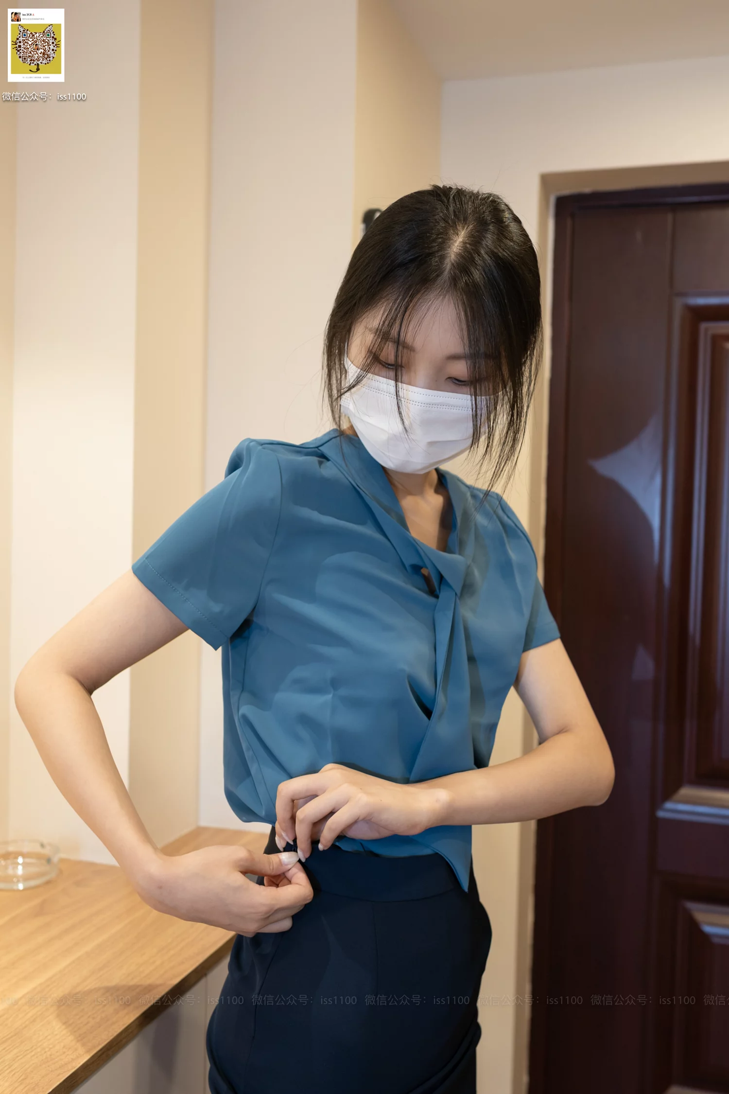 图片[90]-ISS尤好物系列 美晗 蓝正装 [102P] – 速更版-美库