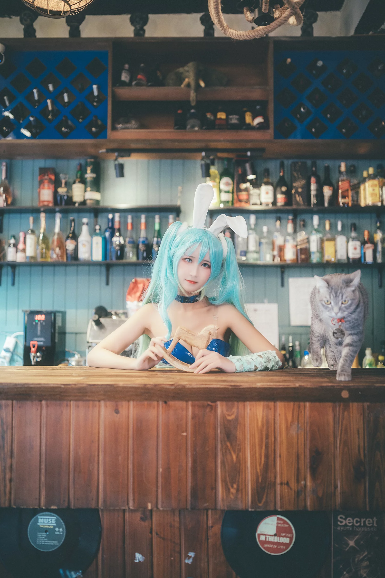 图片[15]-微博妹子三度 – 琴女兔女郎 [41P] – 速更版-美库