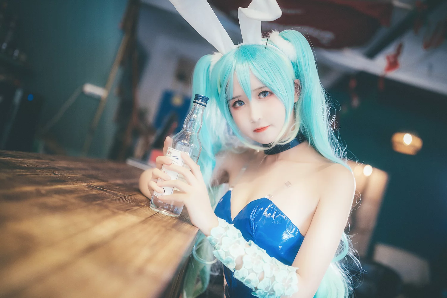 图片[35]-微博妹子三度 – 琴女兔女郎 [41P] – 速更版-美库