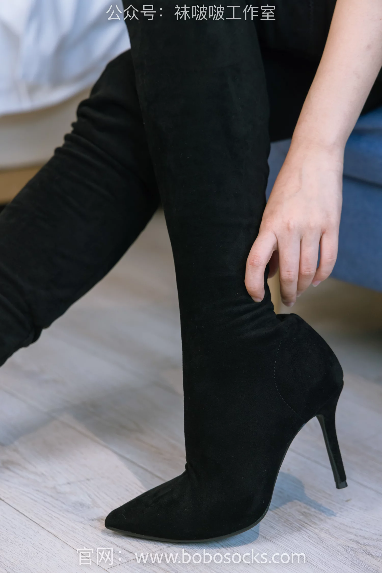 图片[28]-[BoBoSocks袜啵啵]NO.122 小淳-高跟长靴、白棉袜[149P] – 速更版-美库