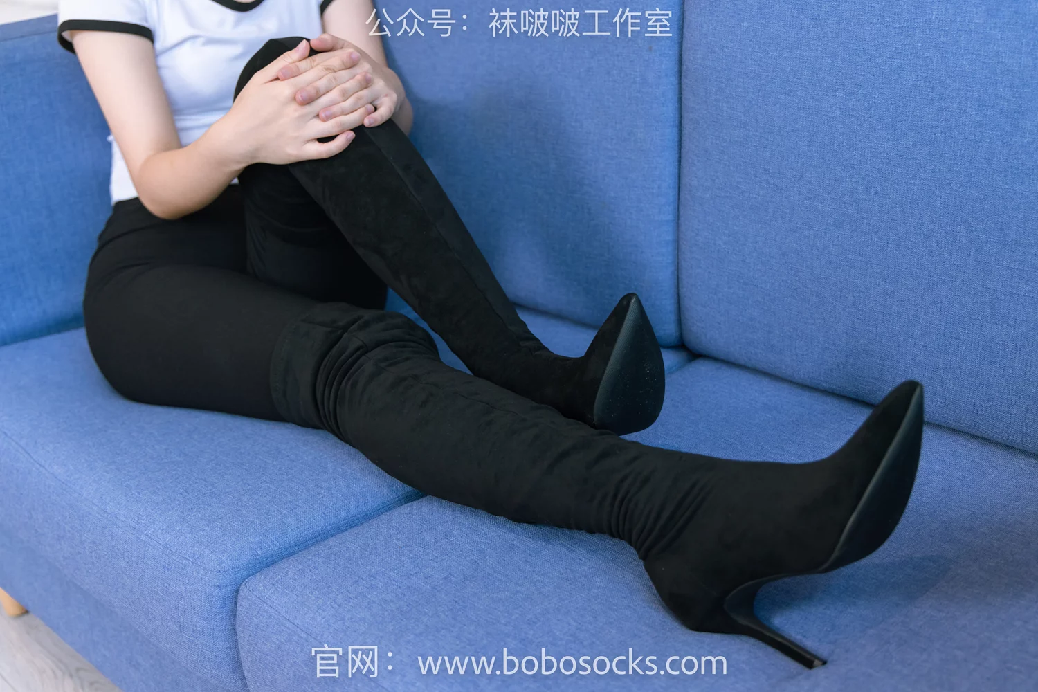 图片[36]-[BoBoSocks袜啵啵]NO.122 小淳-高跟长靴、白棉袜[149P] – 速更版-美库