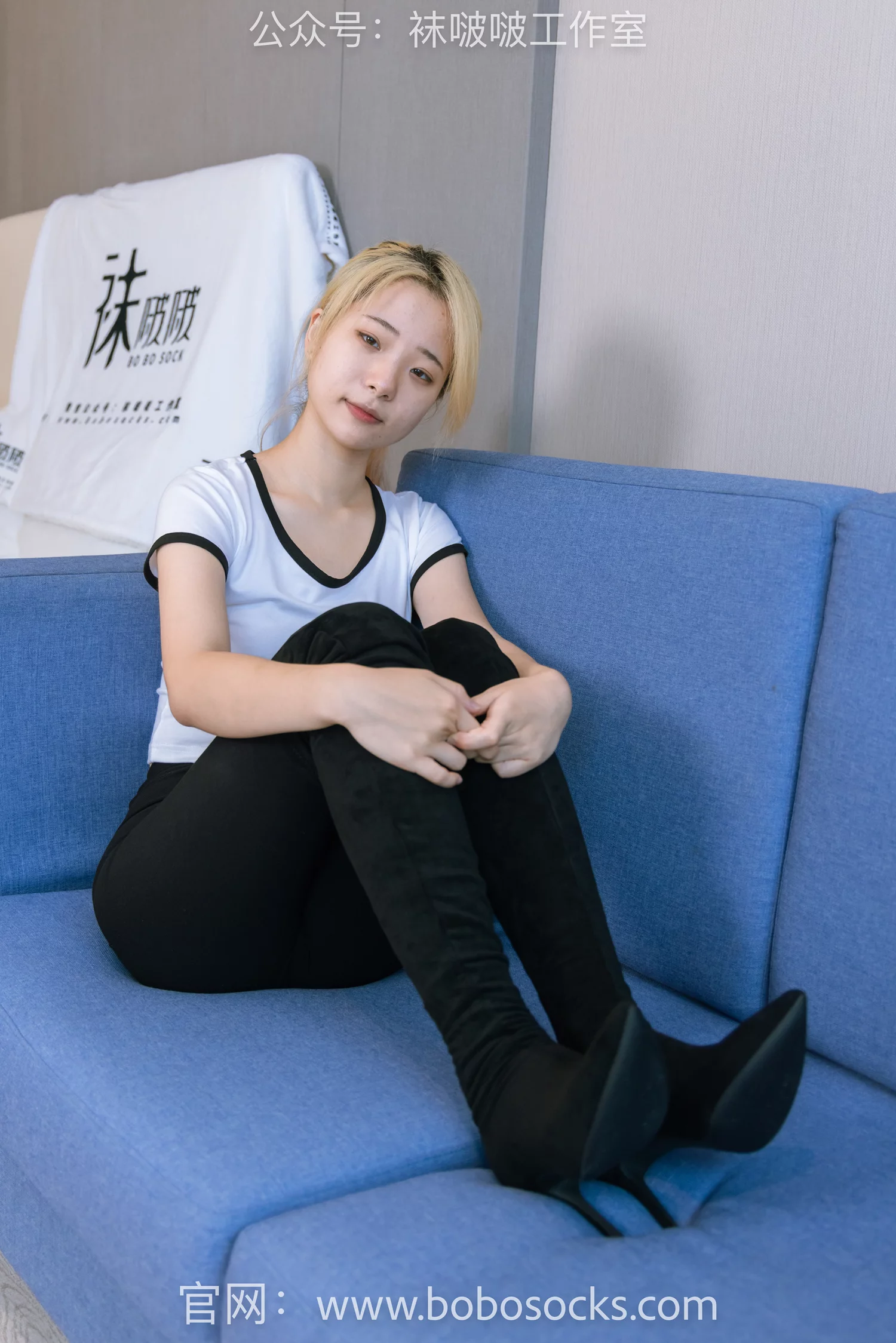 图片[38]-[BoBoSocks袜啵啵]NO.122 小淳-高跟长靴、白棉袜[149P] – 速更版-美库