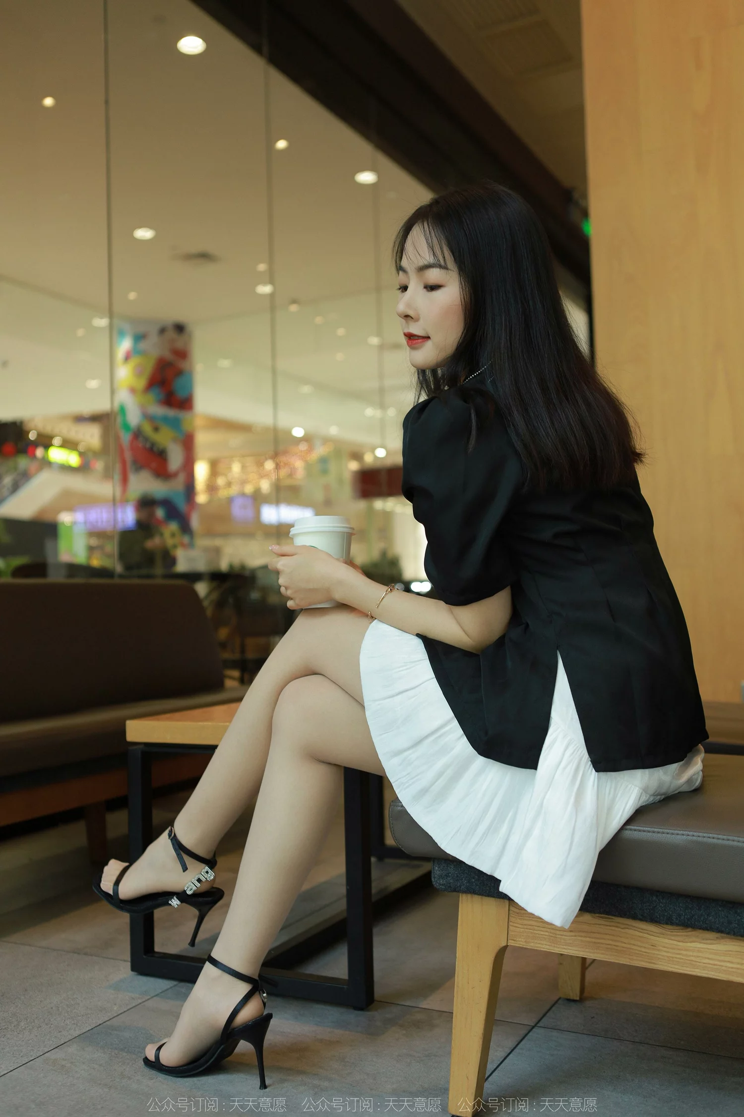 图片[16]-[IESS异思趣向] 2022.05.06 丝享家1080：小金《简约黑色凉鞋[85P] – 速更版-美库