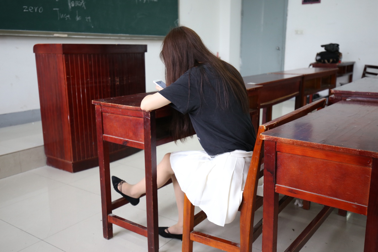 图片[11]-大西瓜爱牙膏-2019 7月活动 模特1（一） 教室肉丝(1)[38P] – 速更版-美库