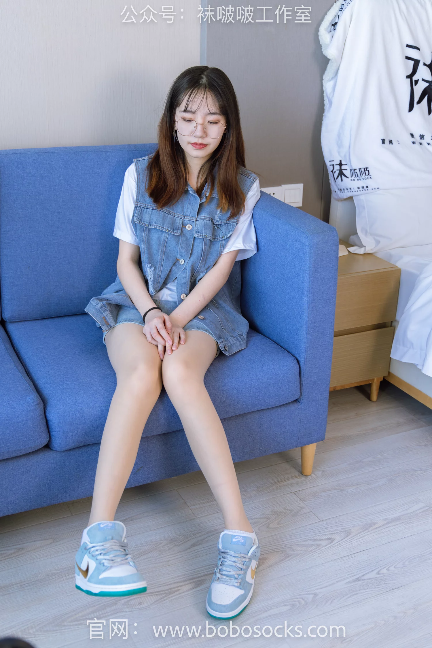 图片[38]-[BoBoSocks袜啵啵]NO.123 小甜豆-板鞋、白棉袜、肉丝[140P] – 速更版-美库