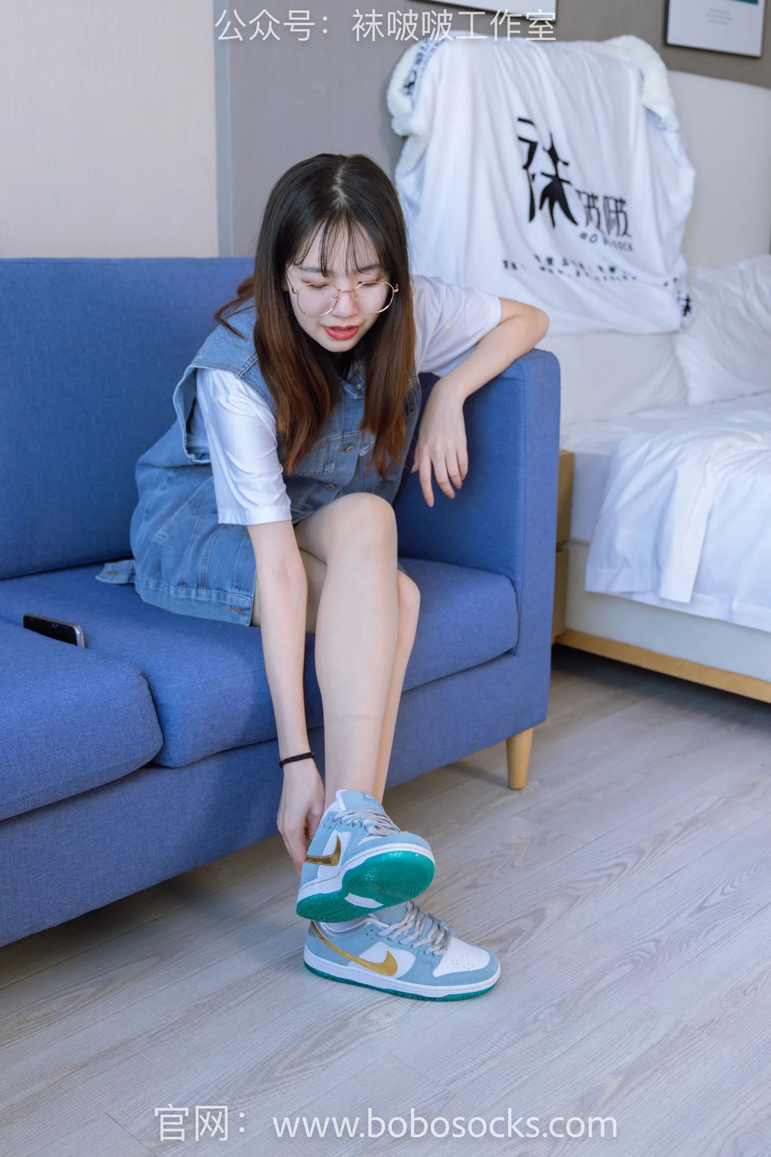 图片[42]-[BoBoSocks袜啵啵]NO.123 小甜豆-板鞋、白棉袜、肉丝[140P] – 速更版-美库