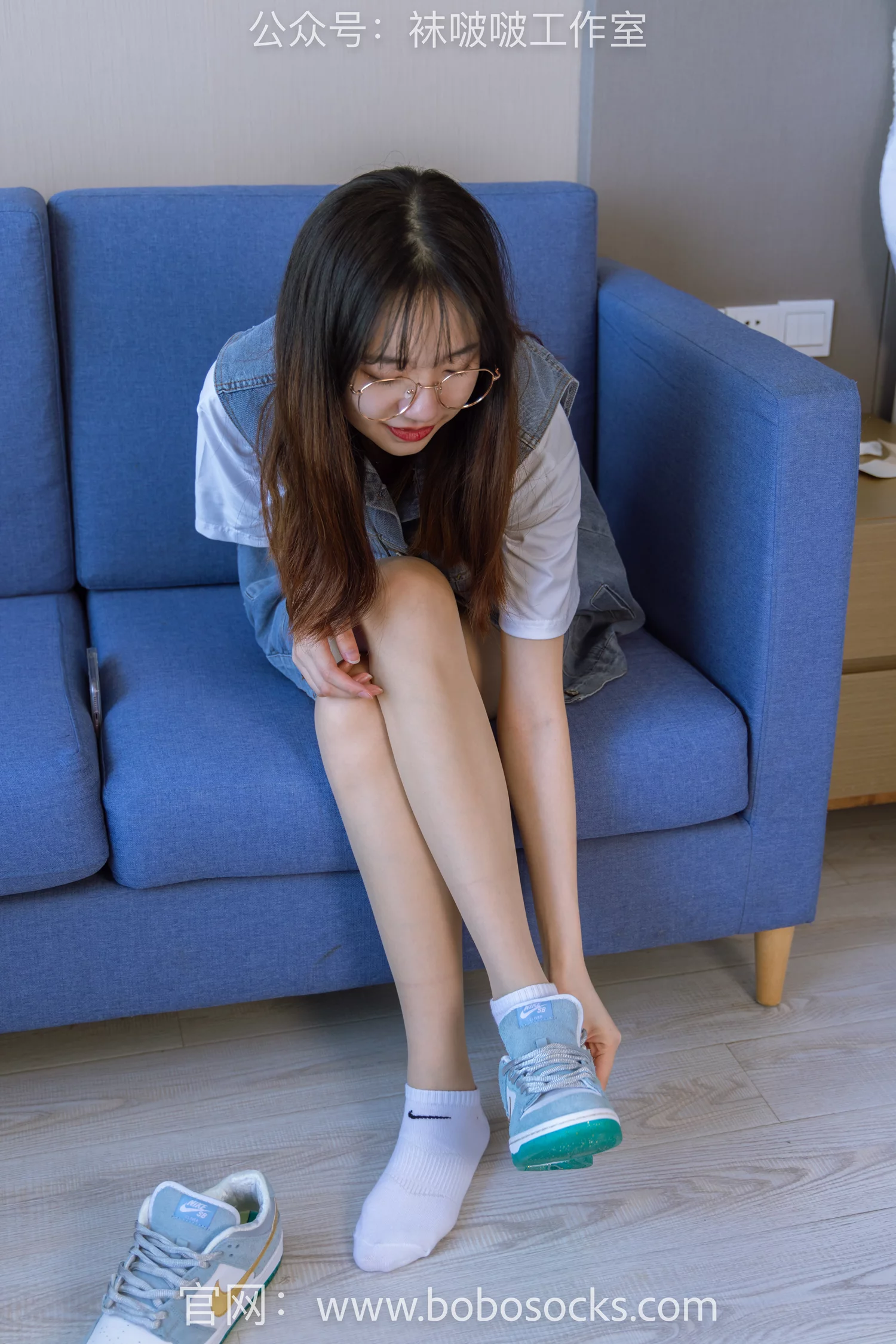 图片[46]-[BoBoSocks袜啵啵]NO.123 小甜豆-板鞋、白棉袜、肉丝[140P] – 速更版-美库