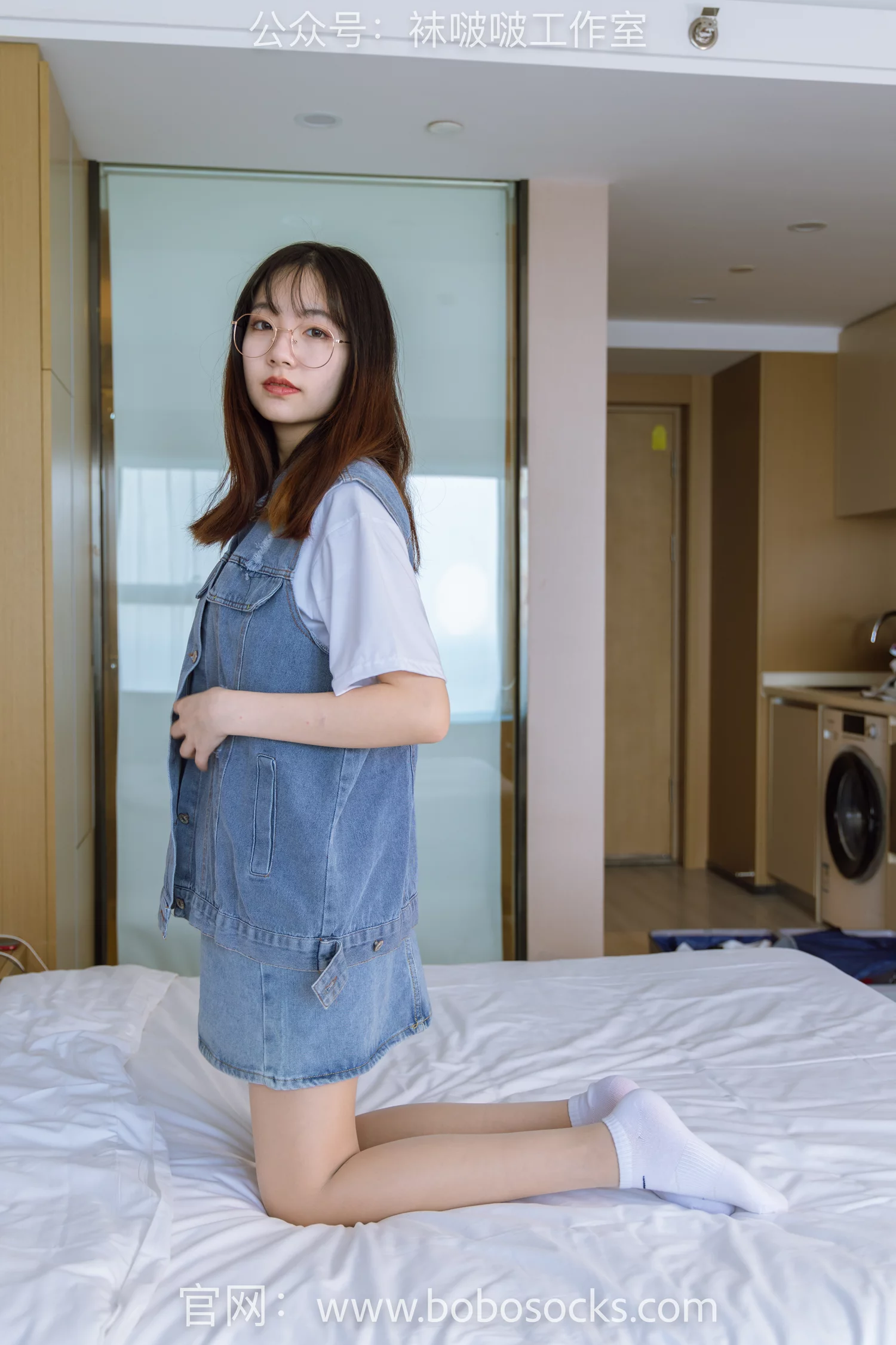 图片[57]-[BoBoSocks袜啵啵]NO.123 小甜豆-板鞋、白棉袜、肉丝[140P] – 速更版-美库