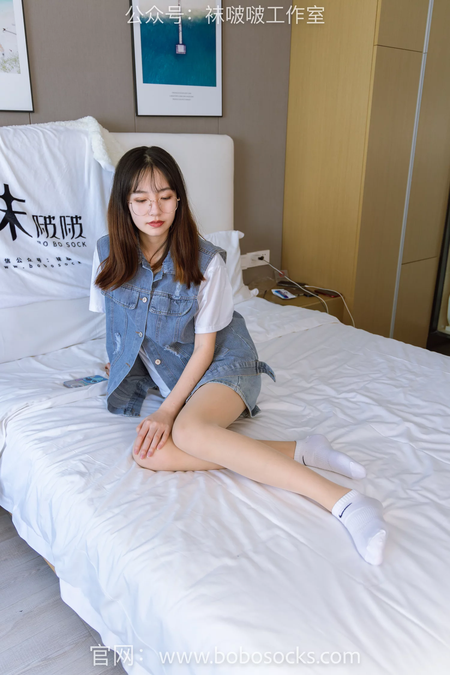 图片[59]-[BoBoSocks袜啵啵]NO.123 小甜豆-板鞋、白棉袜、肉丝[140P] – 速更版-美库