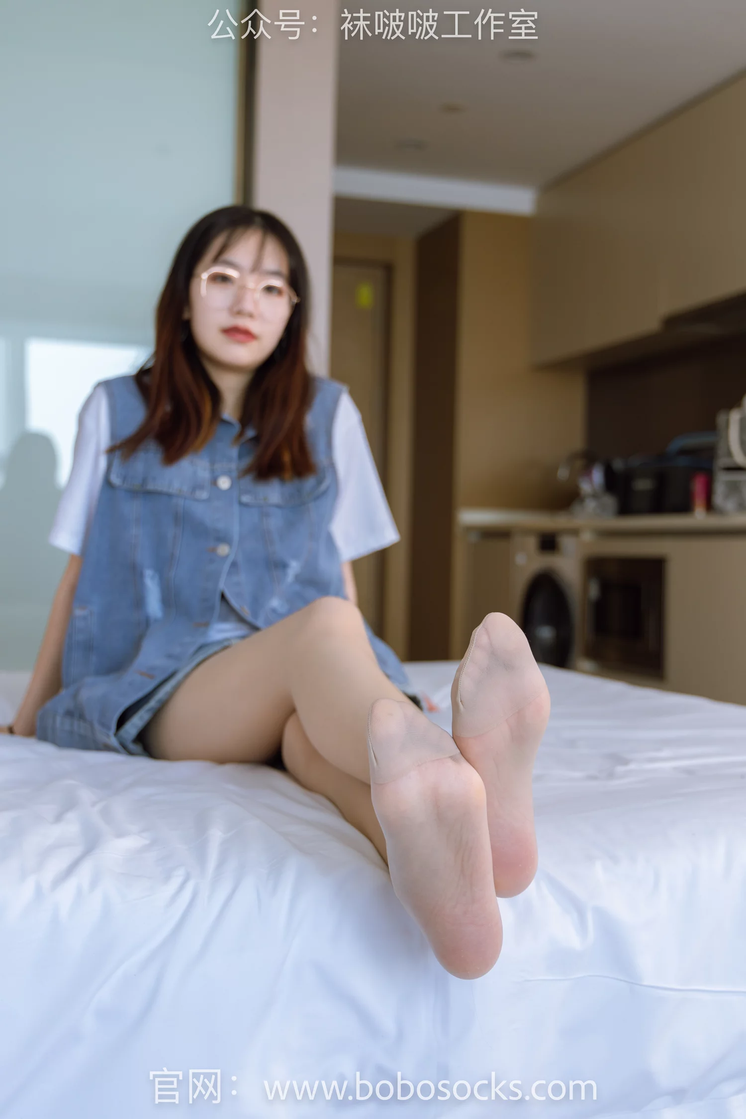 图片[95]-[BoBoSocks袜啵啵]NO.123 小甜豆-板鞋、白棉袜、肉丝[140P] – 速更版-美库