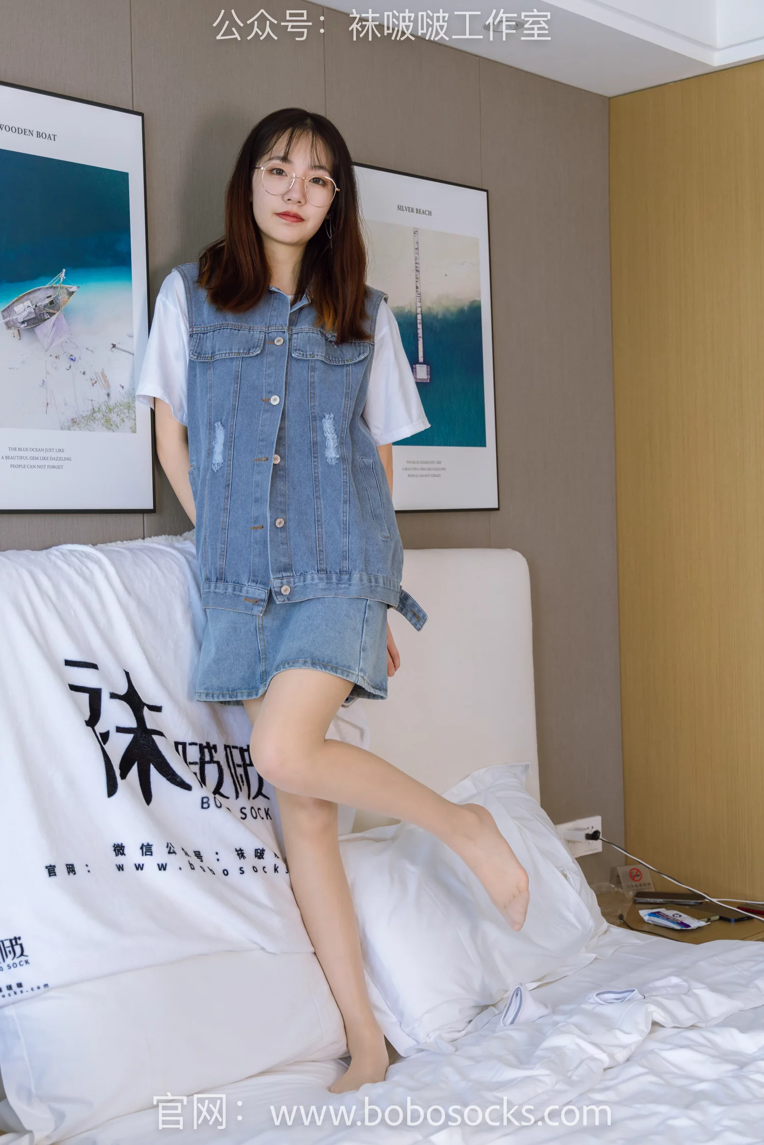 图片[120]-[BoBoSocks袜啵啵]NO.123 小甜豆-板鞋、白棉袜、肉丝[140P] – 速更版-美库