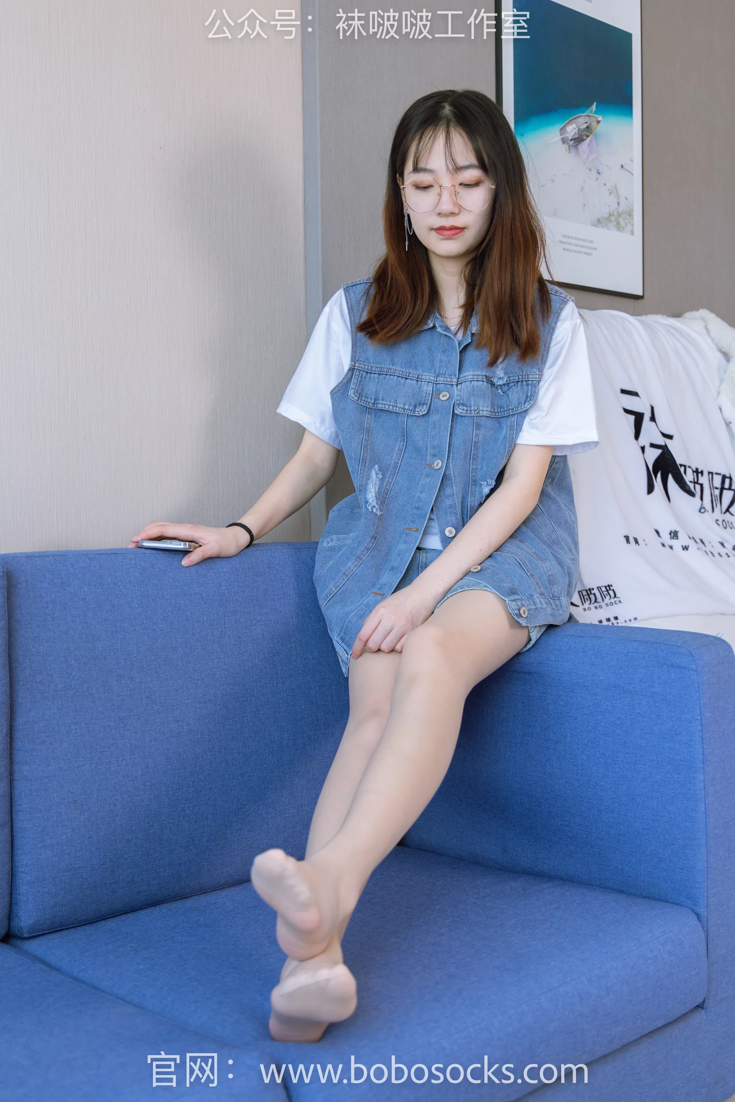 图片[131]-[BoBoSocks袜啵啵]NO.123 小甜豆-板鞋、白棉袜、肉丝[140P] – 速更版-美库