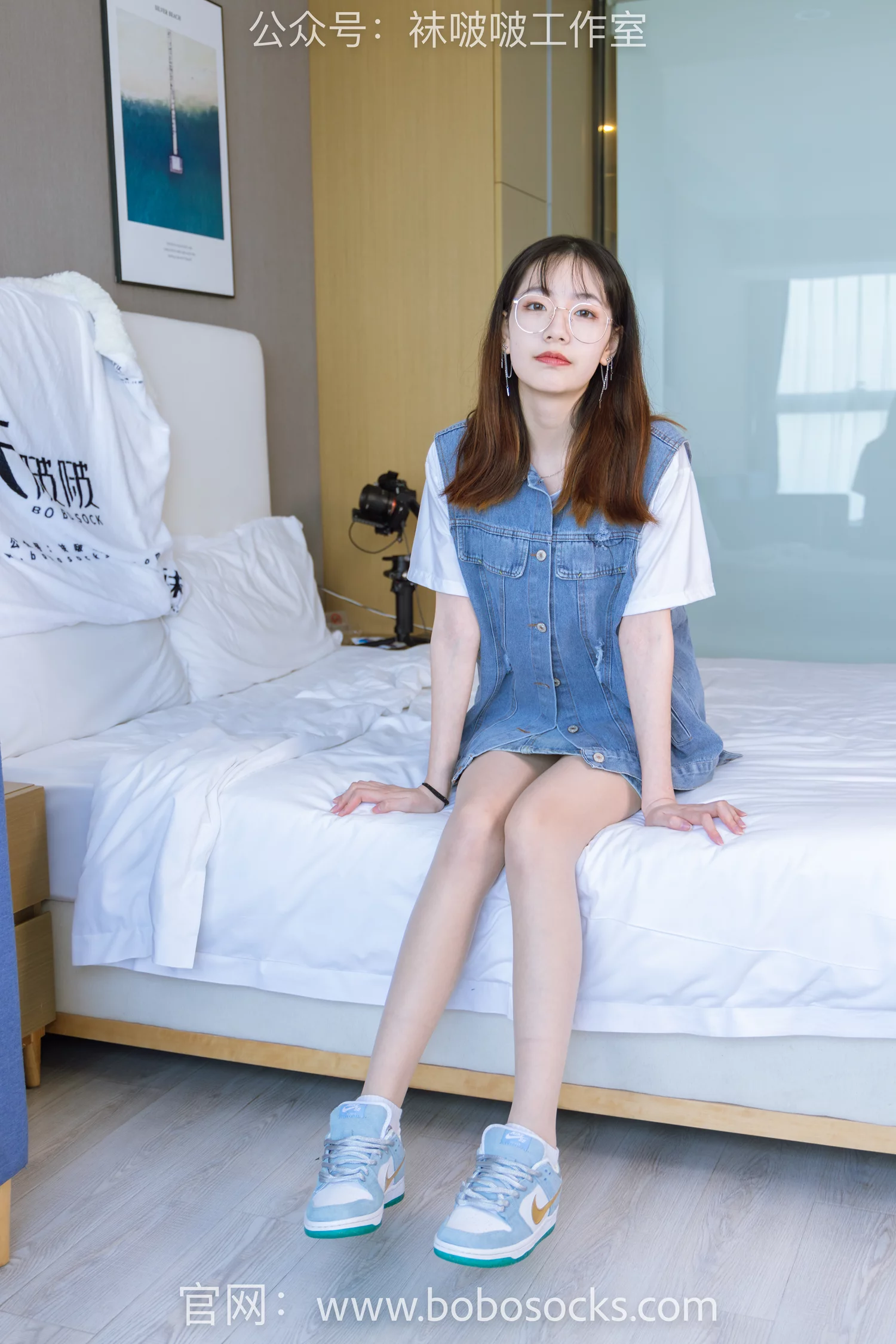 图片[140]-[BoBoSocks袜啵啵]NO.123 小甜豆-板鞋、白棉袜、肉丝[140P] – 速更版-美库