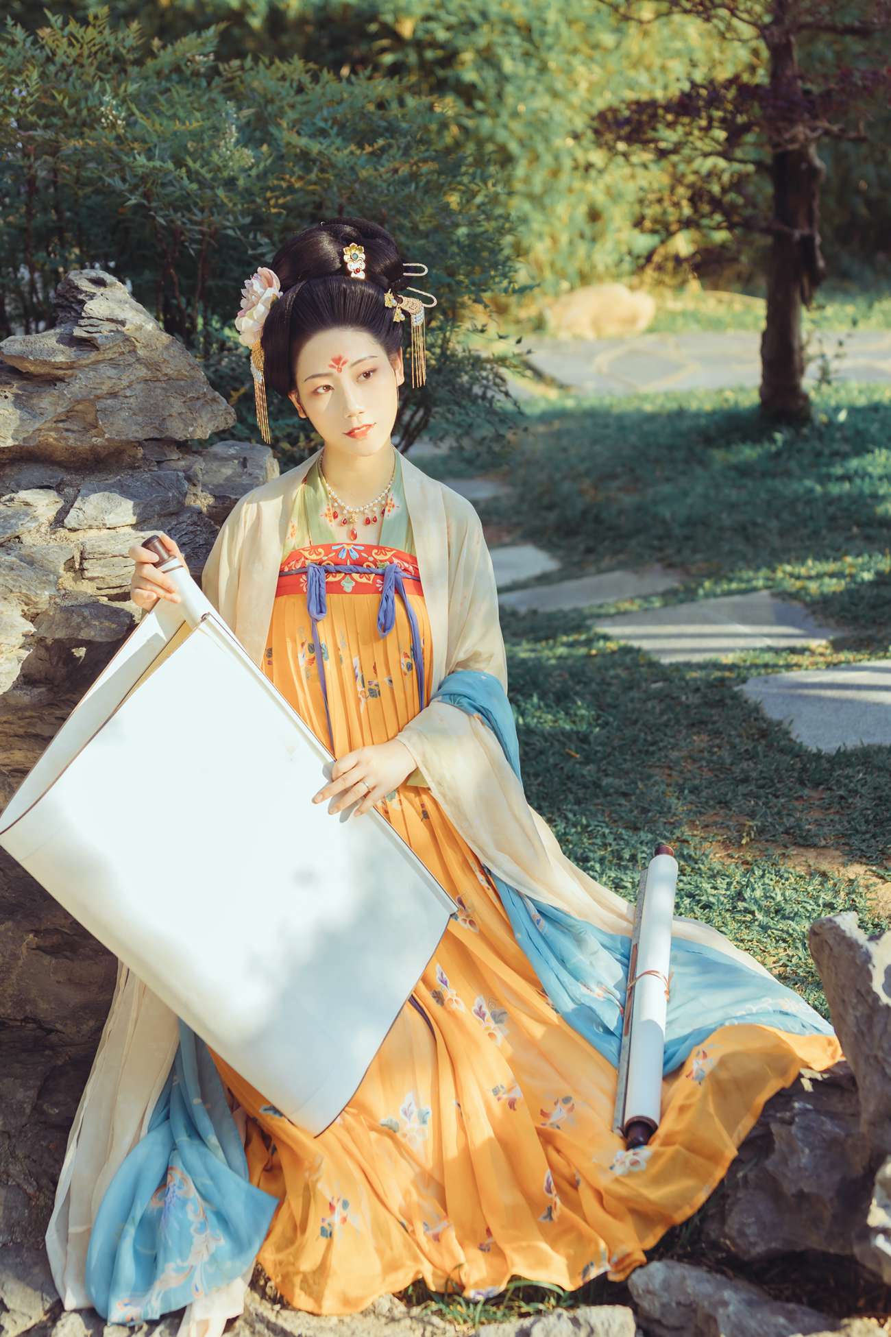 图片[23]-[YITUYU艺图语] 2021.10.25 虞美人 筱谖 [22P] – 速更版-美库