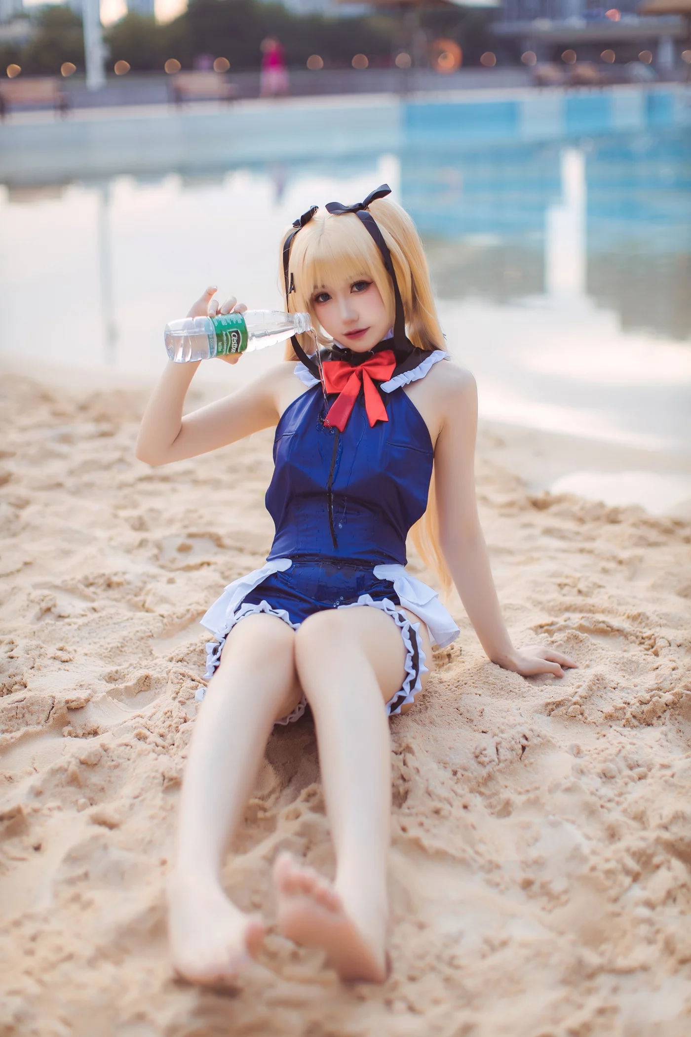 图片[15]-Coser衣衣 玛丽萝丝泳装 [29P] – 速更版-美库