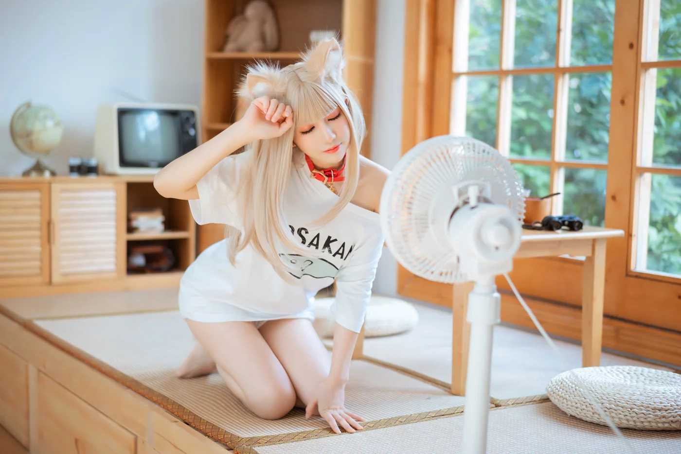 图片[14]-Coser衣衣 原猫娘 黄豆粉 [21P] – 速更版-美库